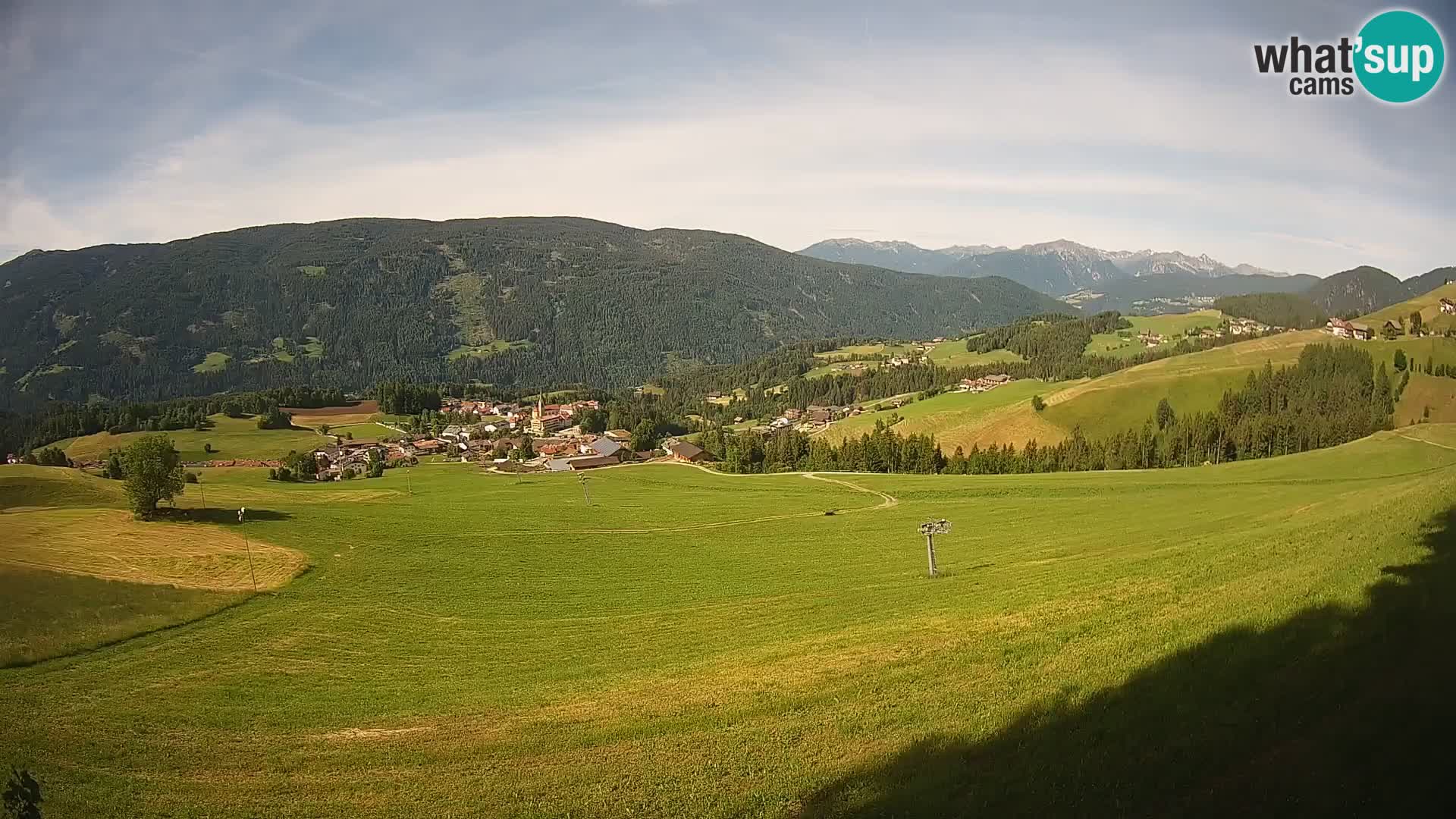 Webcam Terenten (1210m) – Vue en direct sur la Vallée de Pusteria
