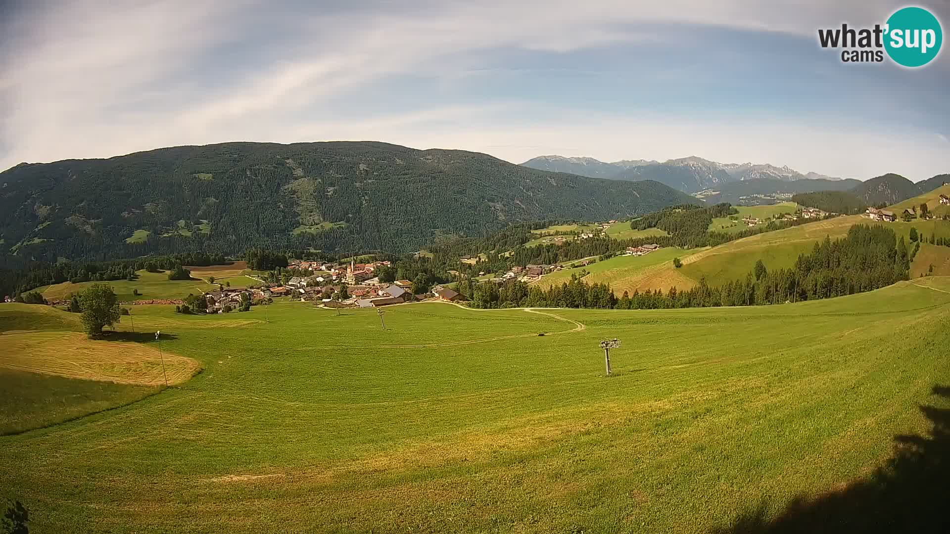 Webcam Terenten (1210m) – Vue en direct sur la Vallée de Pusteria