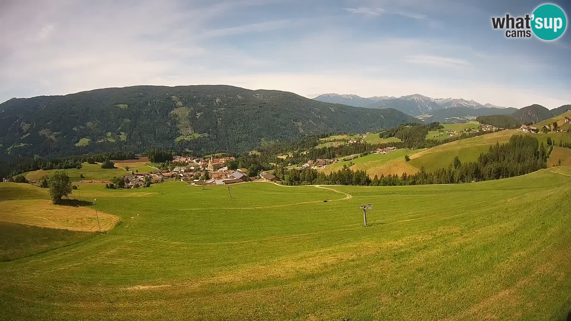 Web kamera Terenten (1210m) – Pogled uživo na Dolinu Pusteria