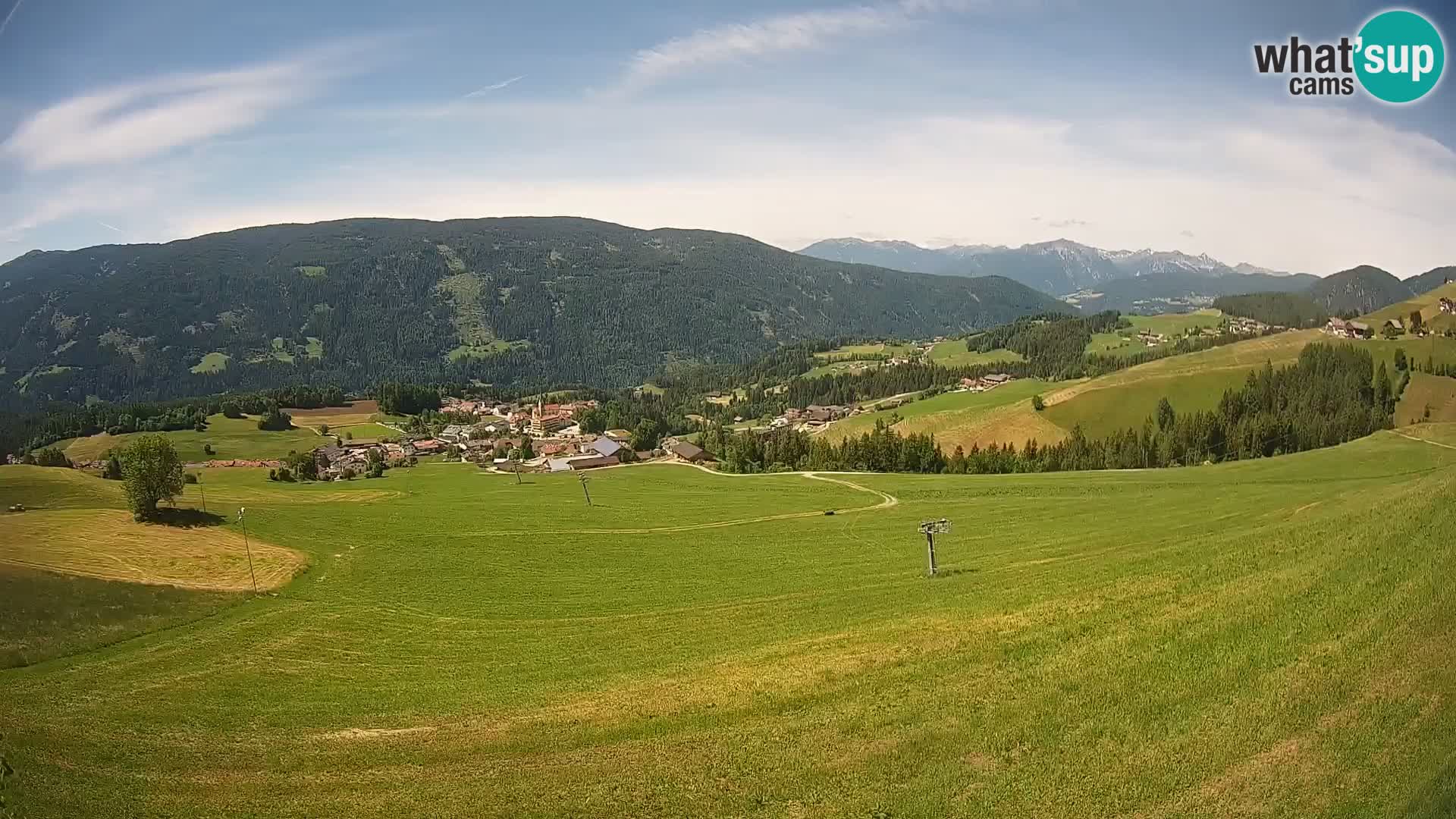 Webcam Terenten (1210m) – Vue en direct sur la Vallée de Pusteria