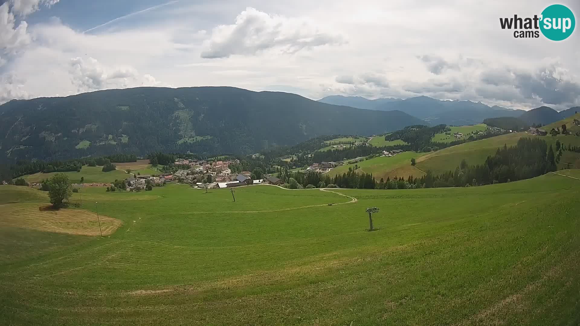 Webcam Terenten (1210m) – Vue en direct sur la Vallée de Pusteria