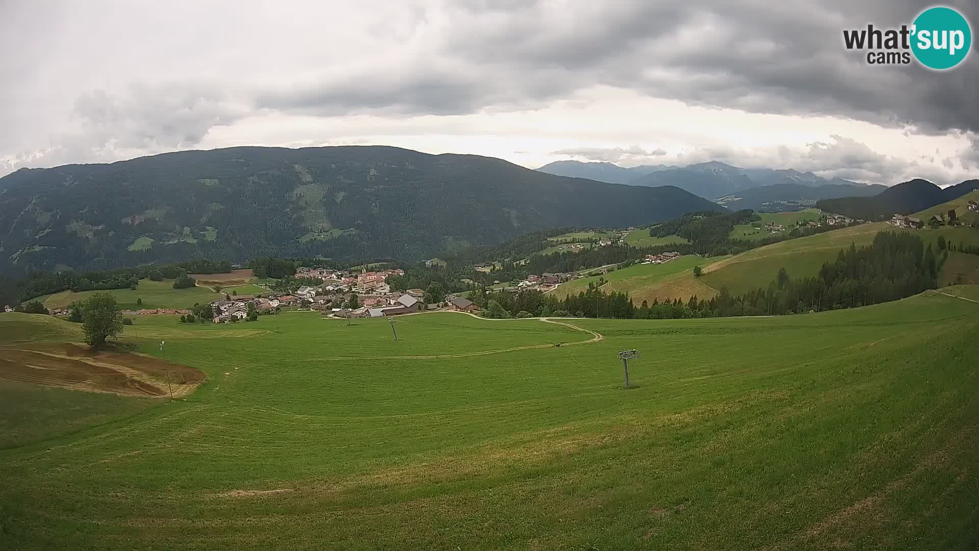 Web kamera Terenten (1210m) – Pogled uživo na Dolinu Pusteria