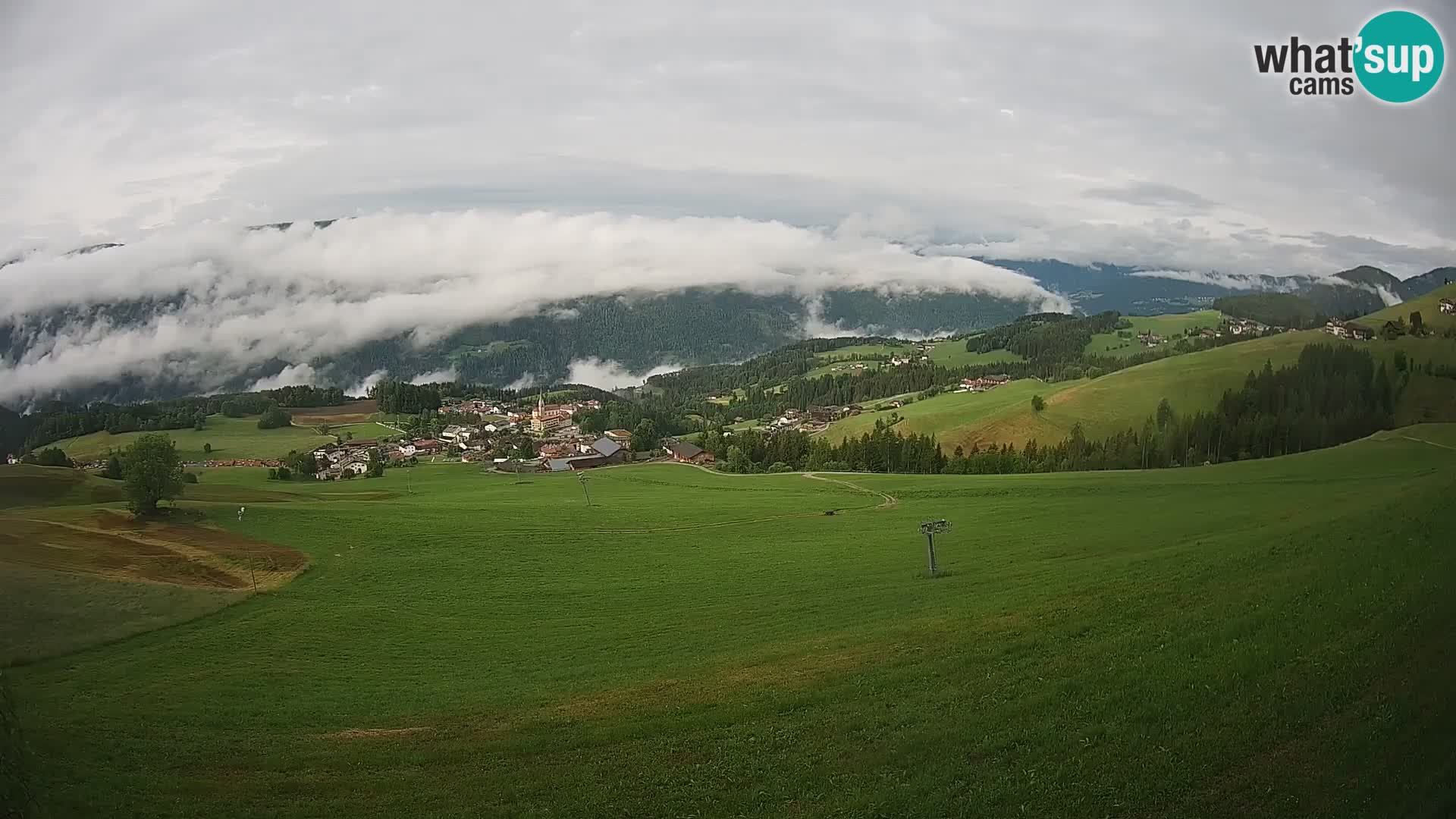 Webcam Terenten (1210m) – Vue en direct sur la Vallée de Pusteria