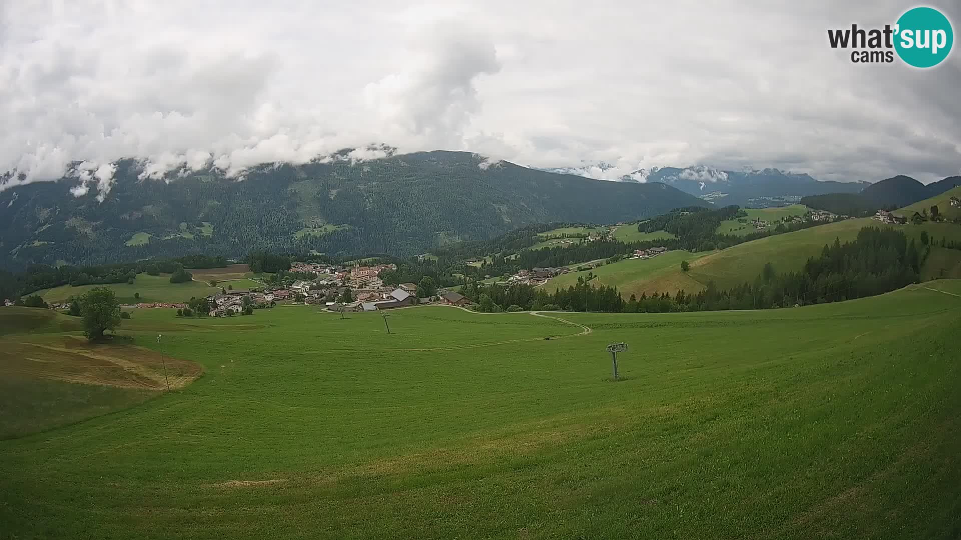 Web kamera Terenten (1210m) – Pogled uživo na Dolinu Pusteria