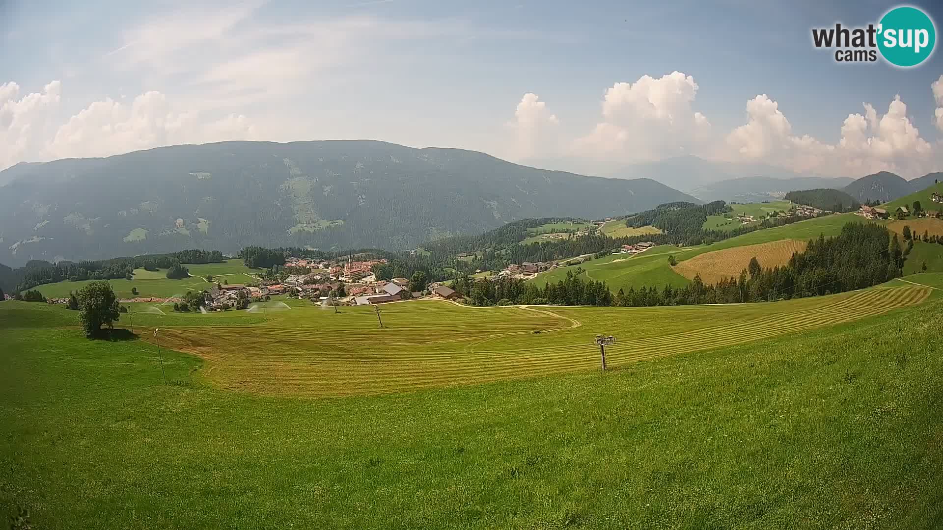 Web kamera Terenten (1210m) – Pogled uživo na Dolinu Pusteria