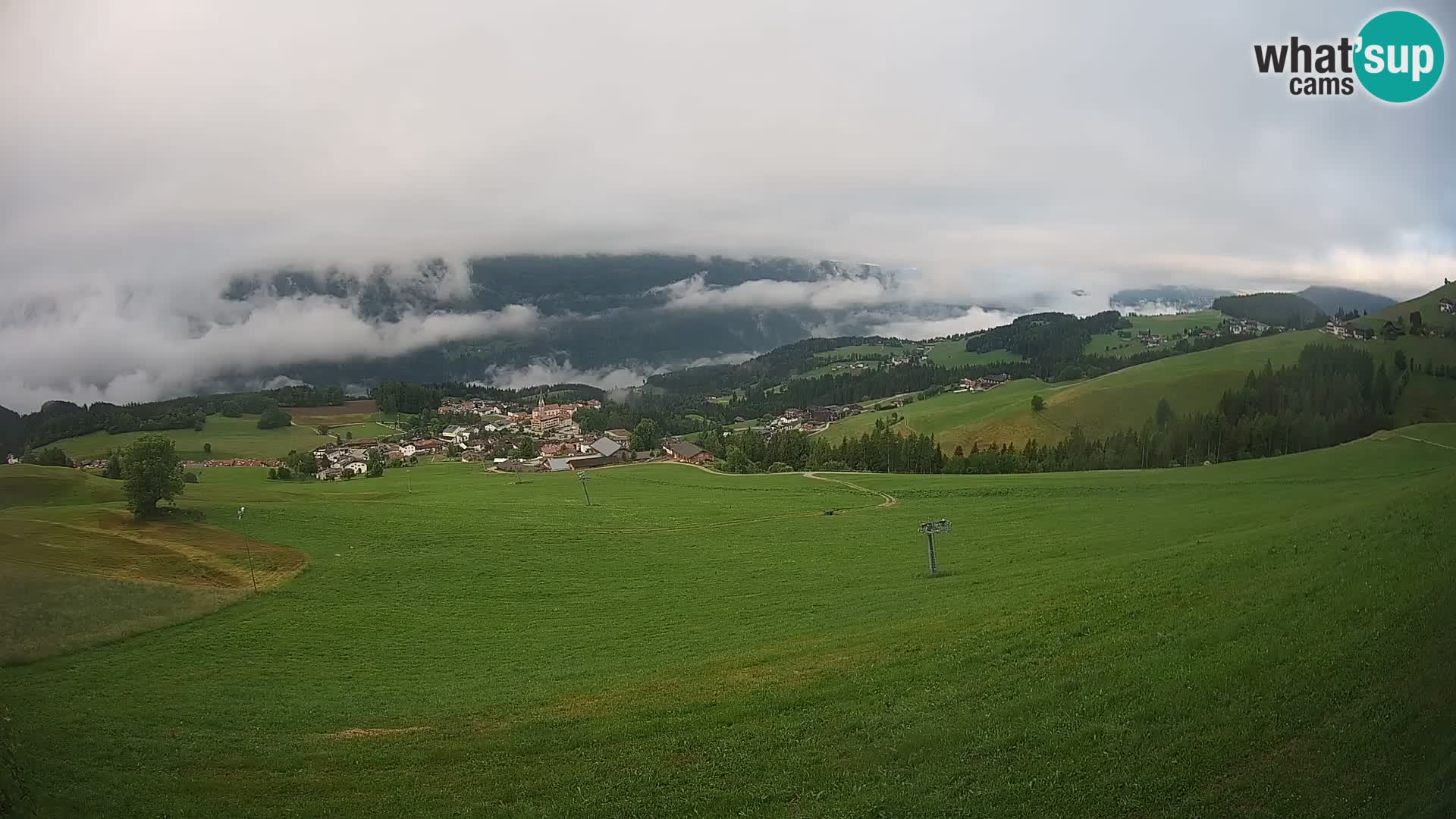 Web kamera Terenten (1210m) – Pogled uživo na Dolinu Pusteria