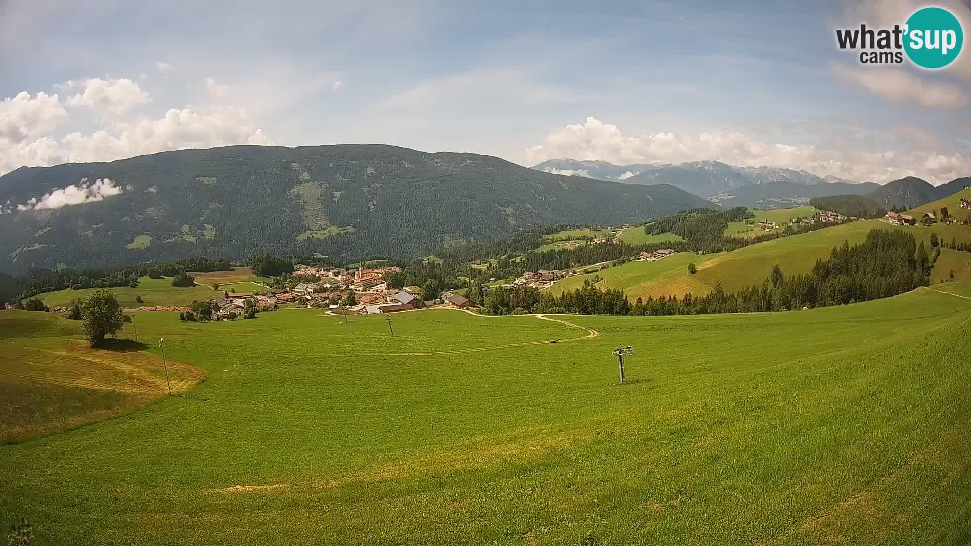 Webcam Terenten (1210m) – Vista en vivo del Valle de Pusteria