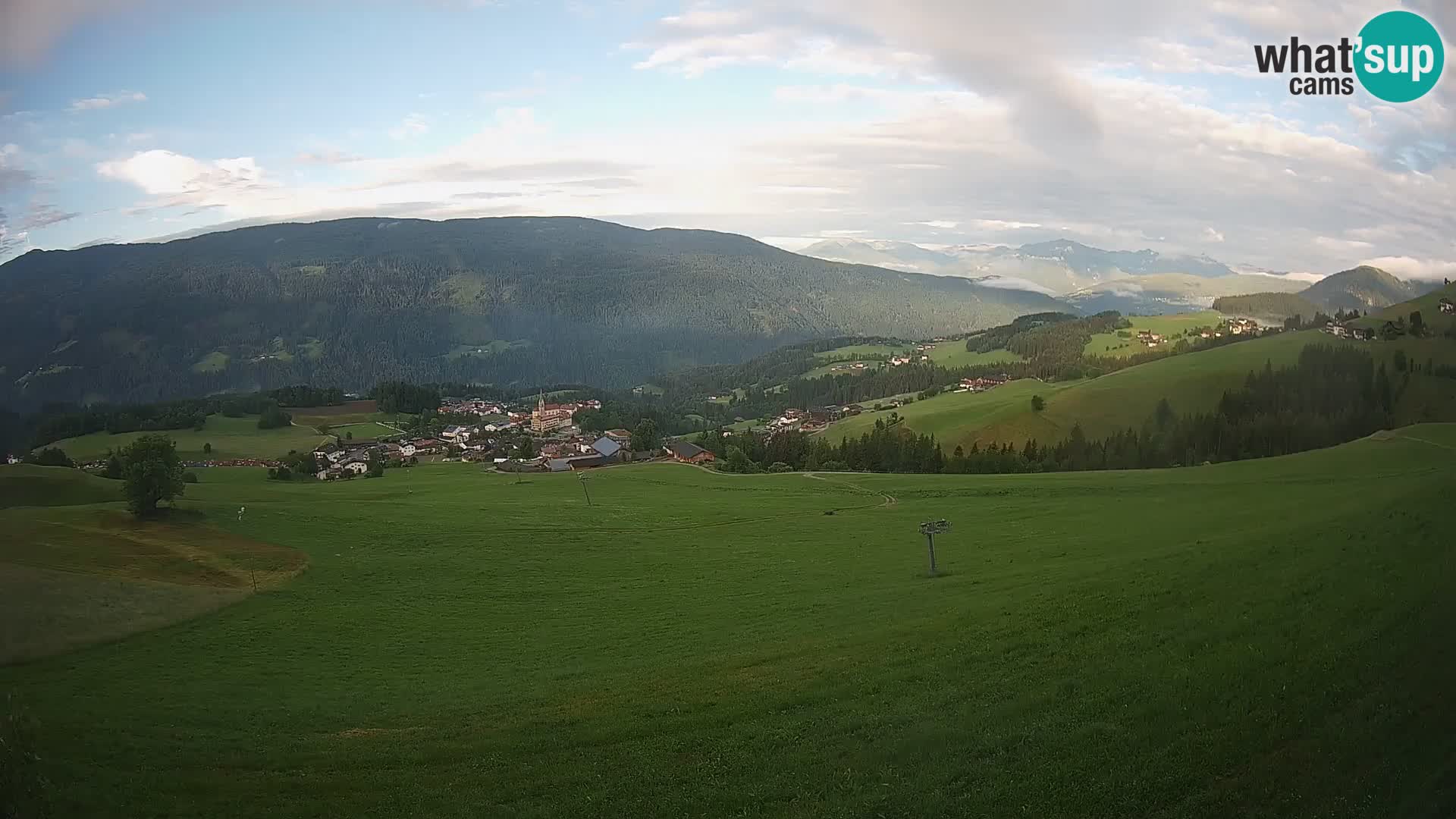 Webcam Terenten (1210m) – Vue en direct sur la Vallée de Pusteria