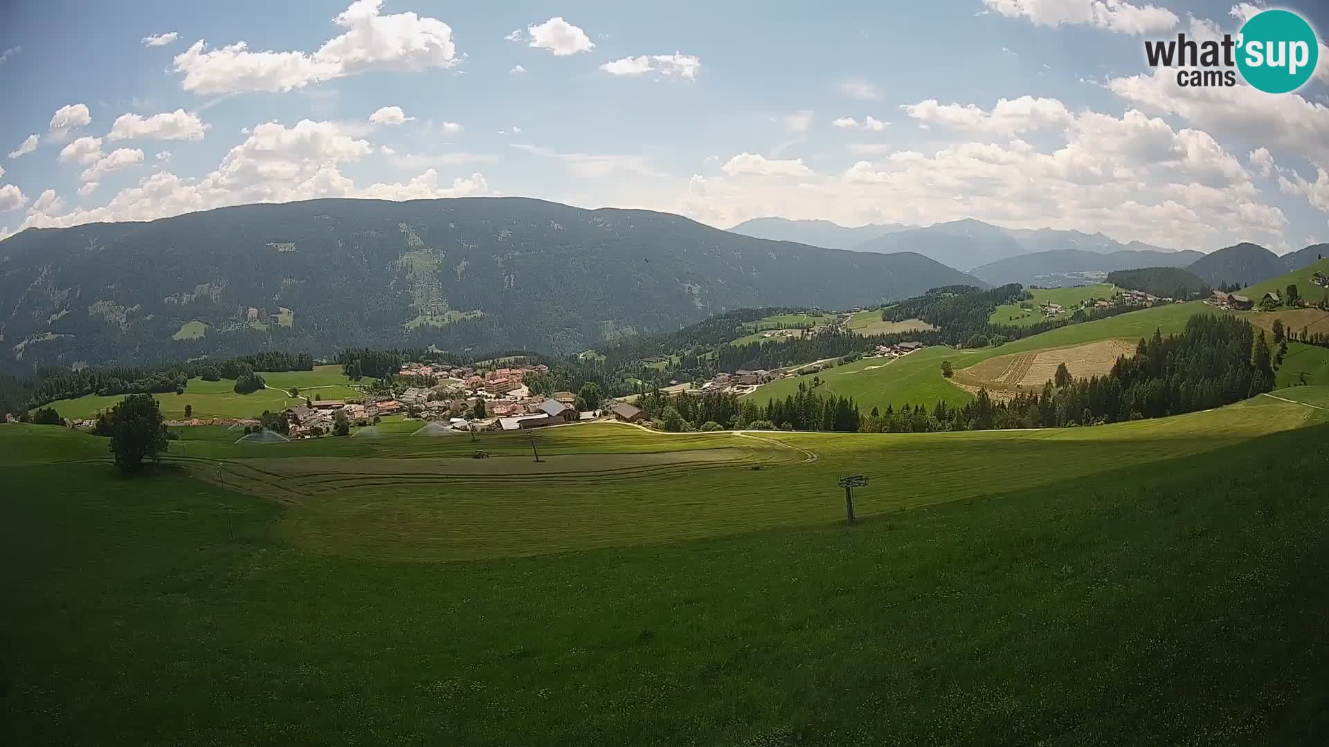 Webcam Terenten (1210m) – Vue en direct sur la Vallée de Pusteria