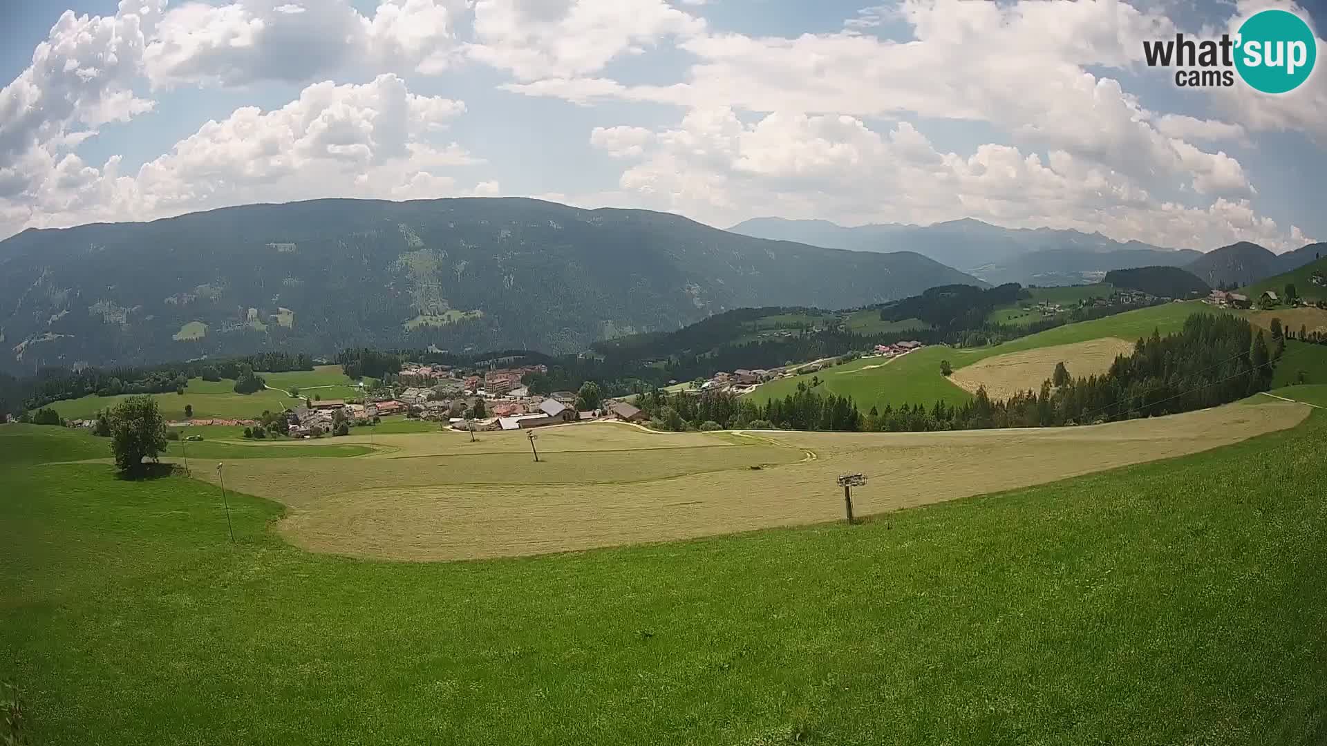 Web kamera Terenten (1210m) – Pogled uživo na Dolinu Pusteria