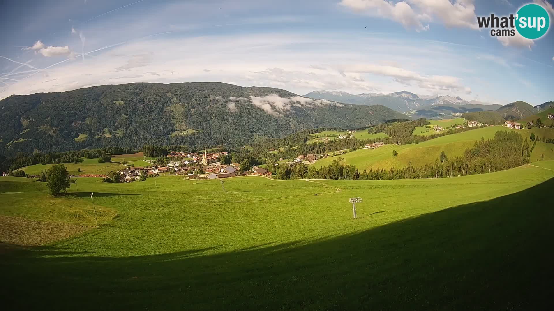 Web kamera Terenten (1210m) – Pogled uživo na Dolinu Pusteria