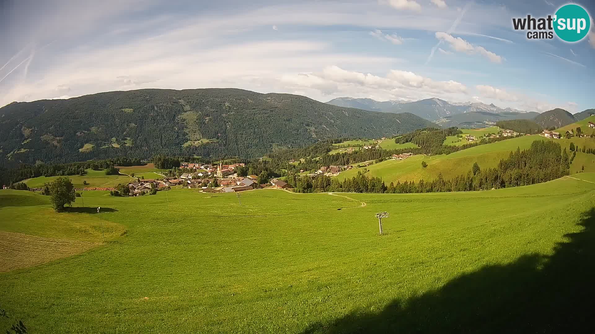Webcam Terenten (1210m) – Vista en vivo del Valle de Pusteria