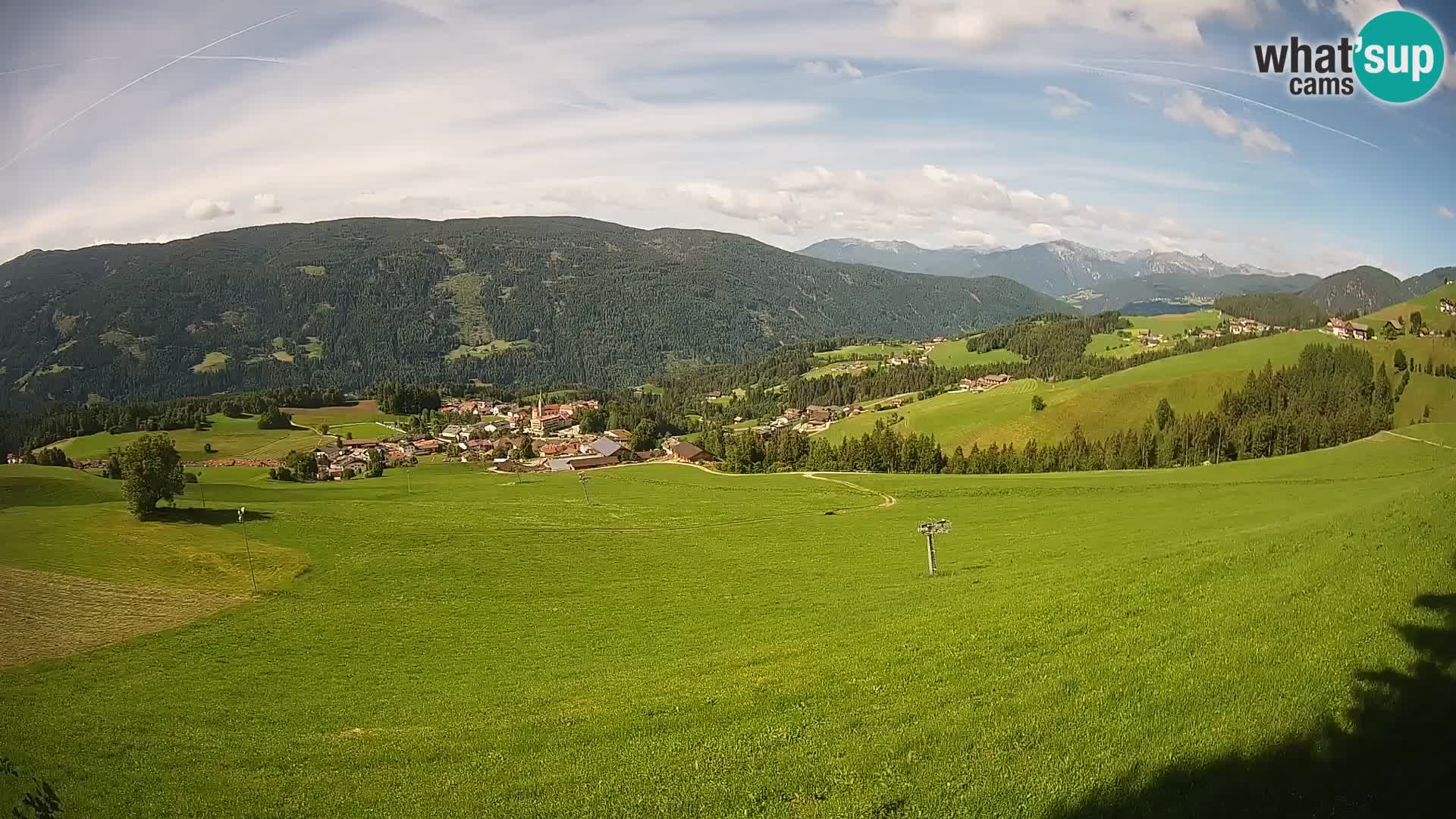 Webcam Terento (1210m) – Vista live sulla Val Pusteria