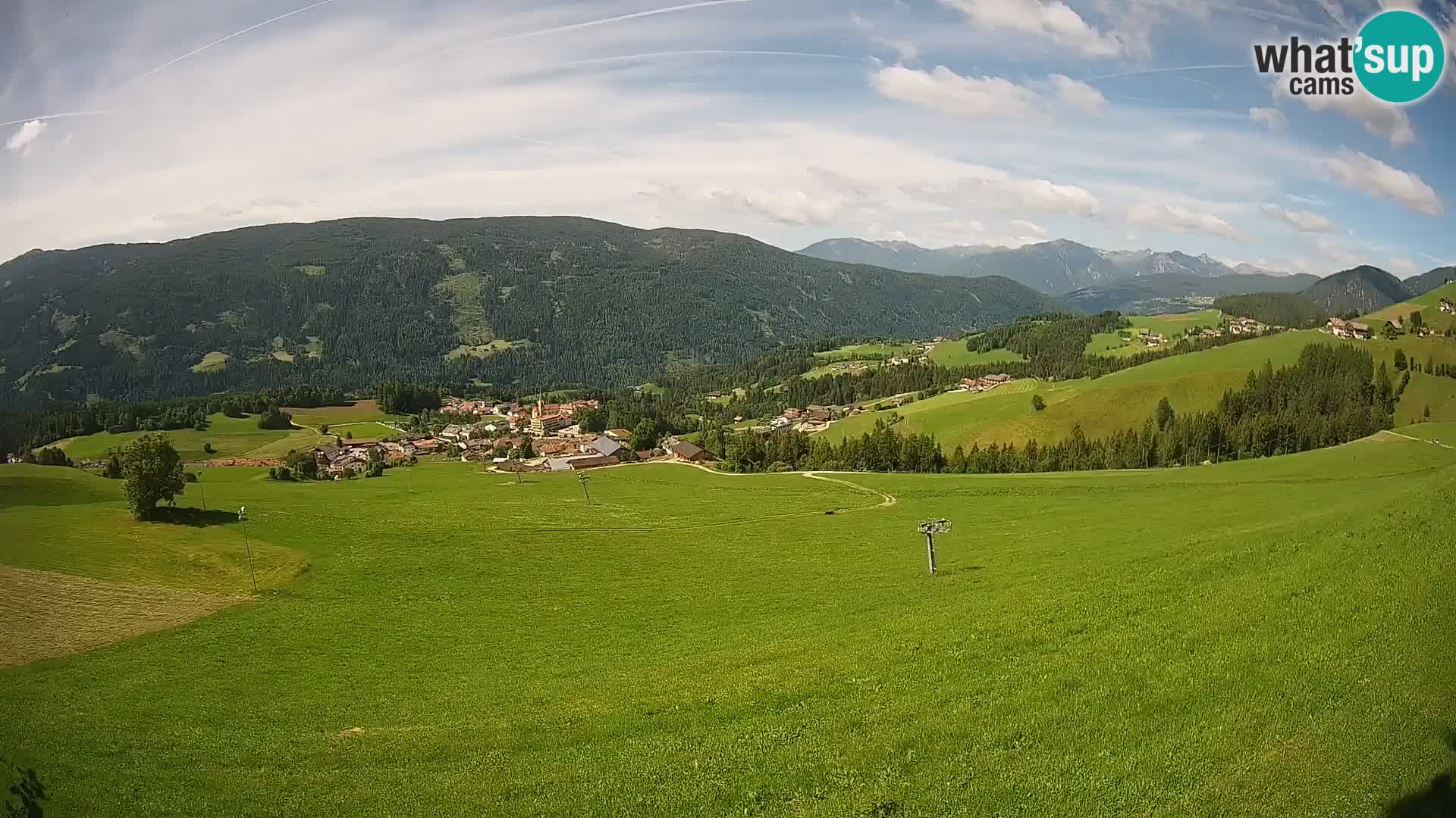 Webcam Terenten (1210m) – Vue en direct sur la Vallée de Pusteria