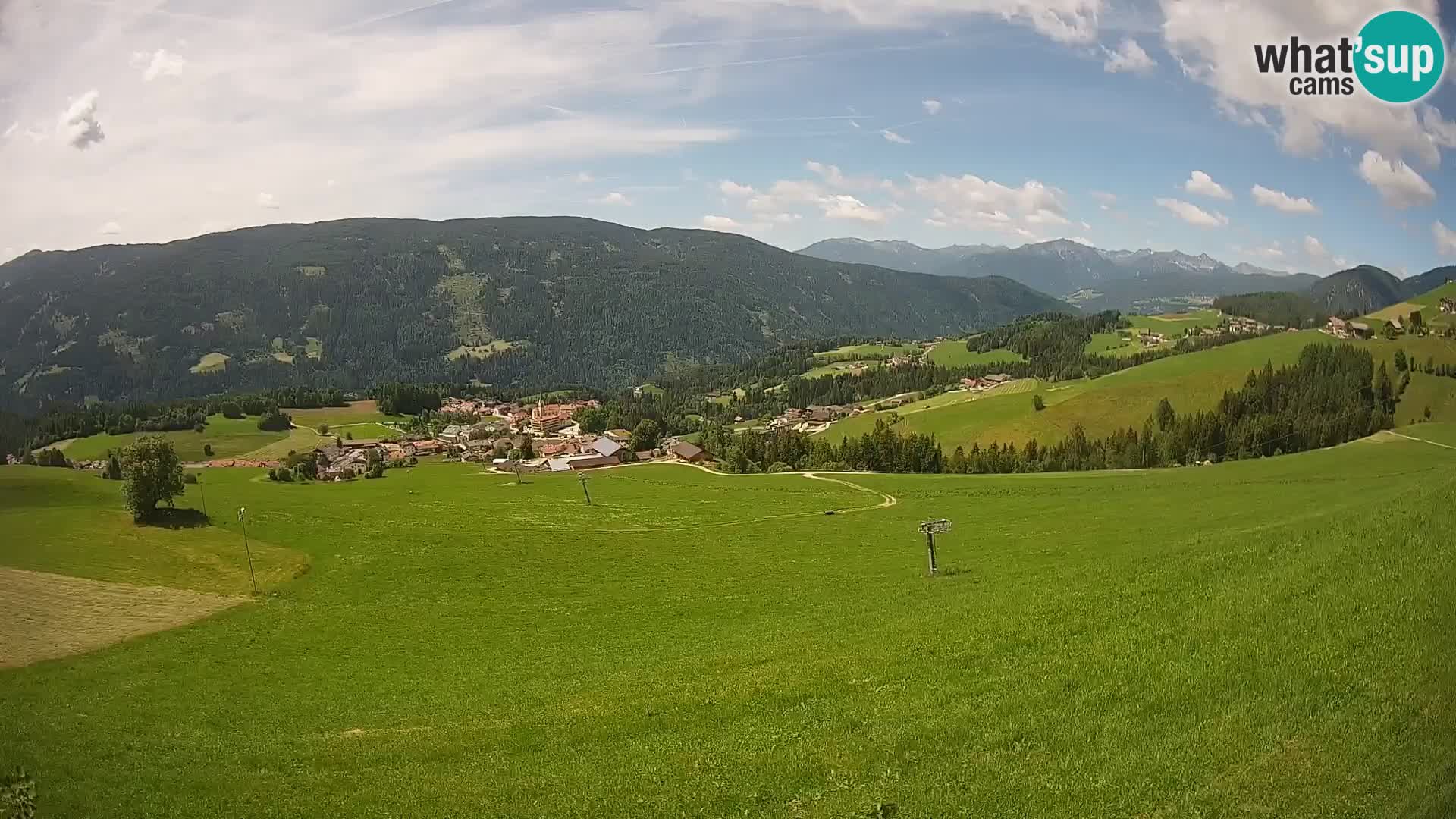 Webcam Terenten (1210m) – Vista en vivo del Valle de Pusteria
