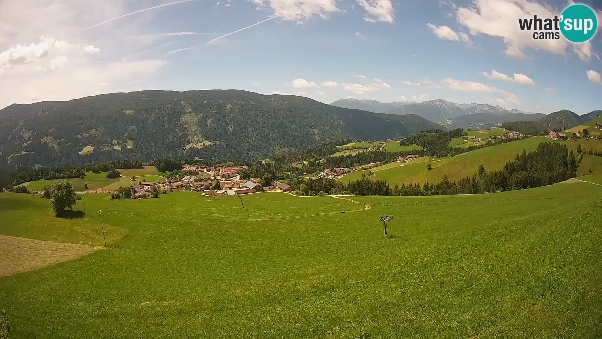 Webcam Terenten (1210m) – Vue en direct sur la Vallée de Pusteria