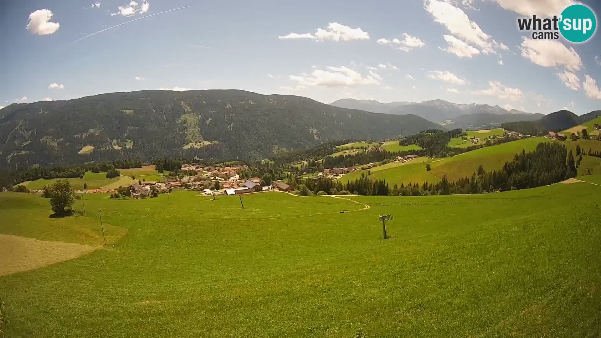 Webcam Terenten (1210m) – Vista en vivo del Valle de Pusteria
