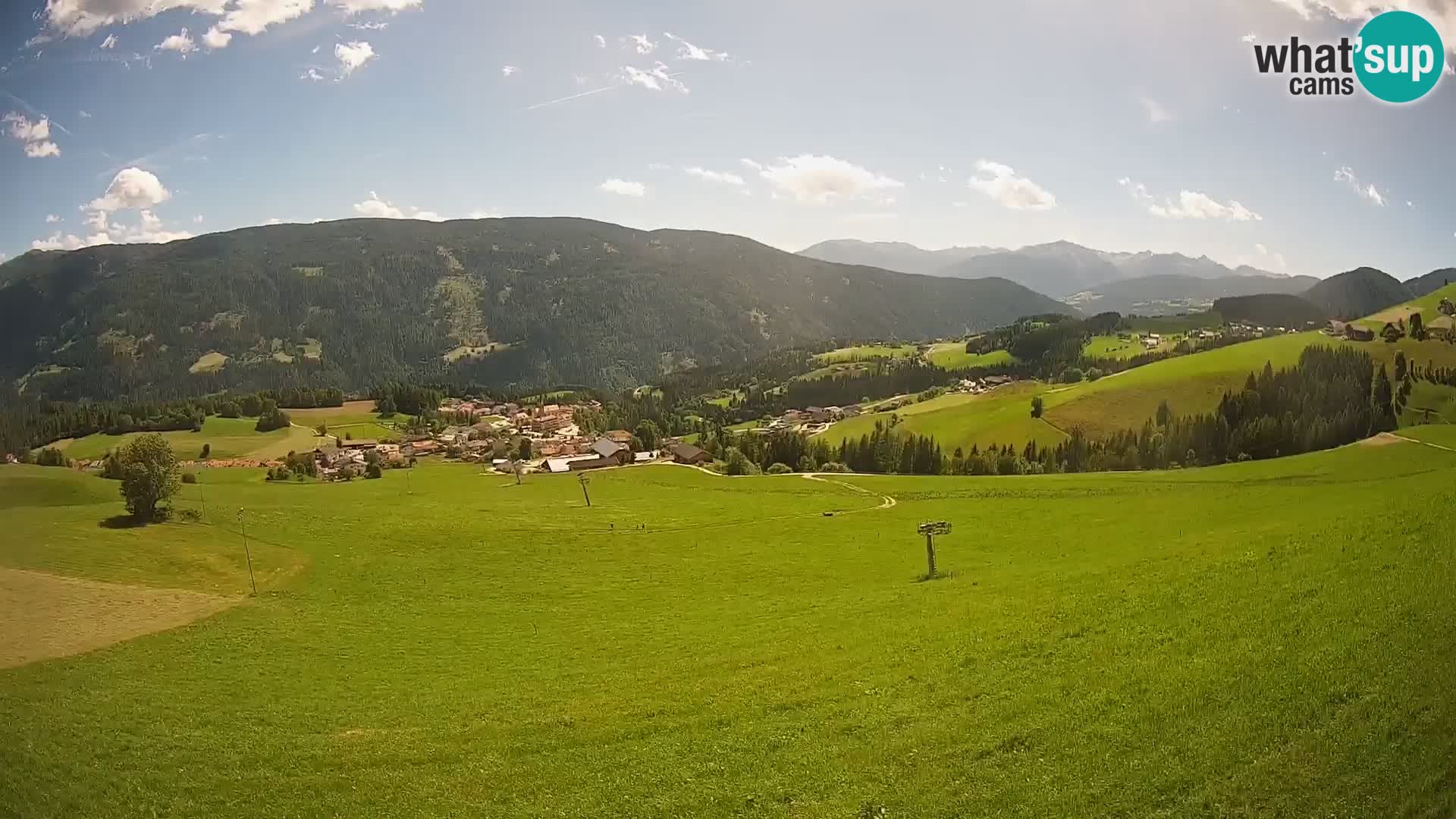 Webcam Terenten (1210m) – Vue en direct sur la Vallée de Pusteria