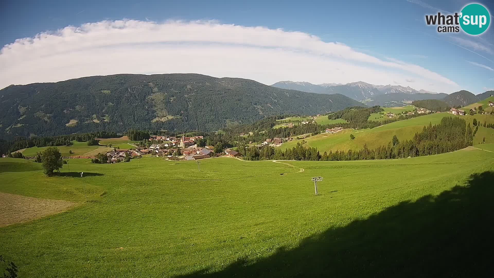 Webcam Terenten (1210m) – Vue en direct sur la Vallée de Pusteria