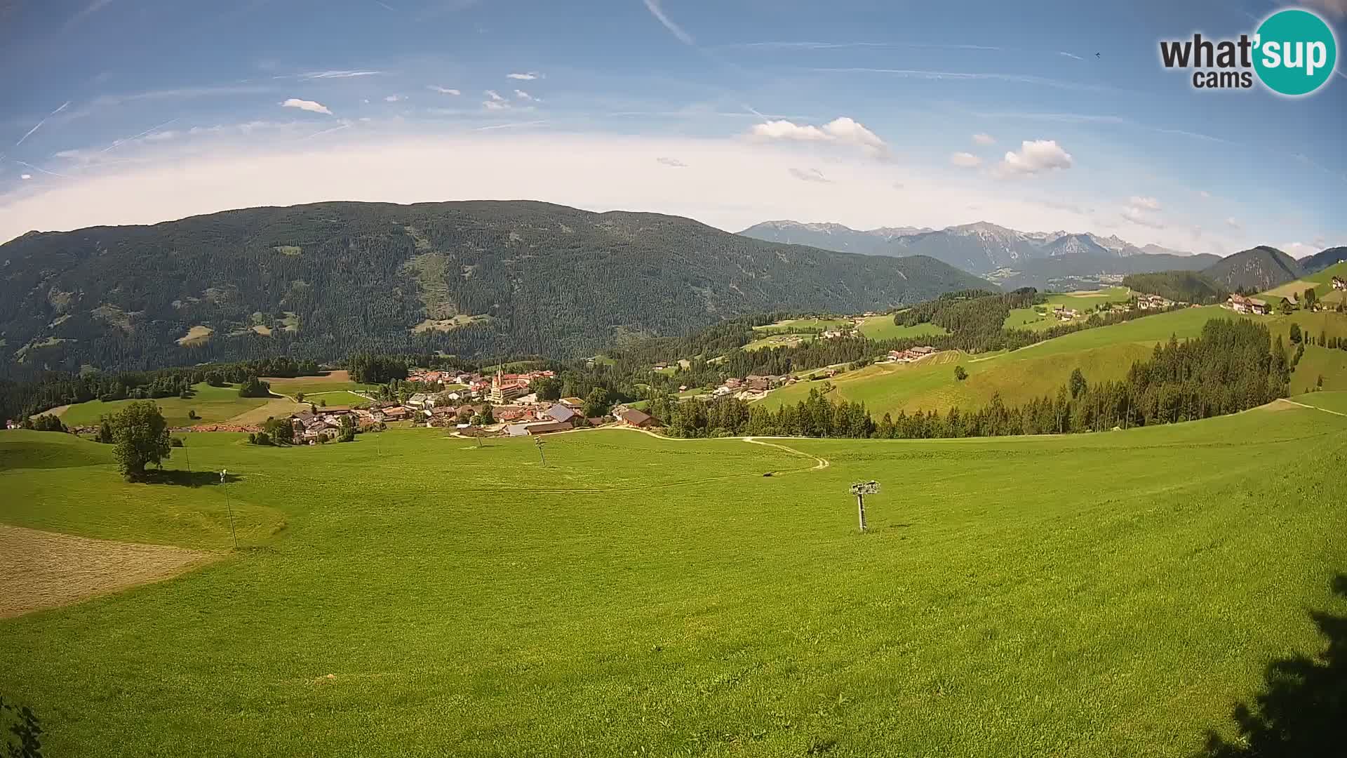 Webcam Terento (1210m) – Vista live sulla Val Pusteria