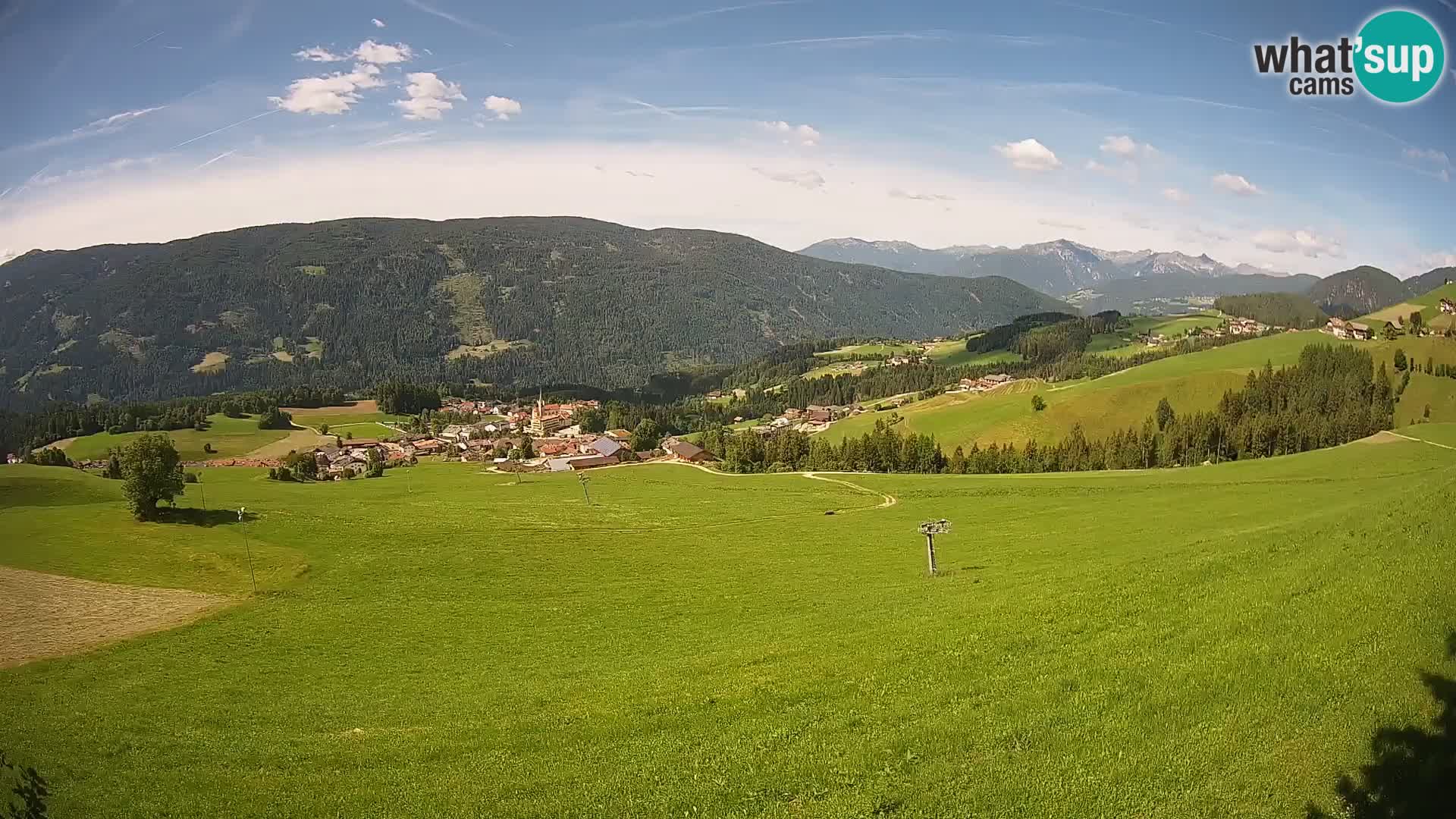 Webcam Terento (1210m) – Vista live sulla Val Pusteria