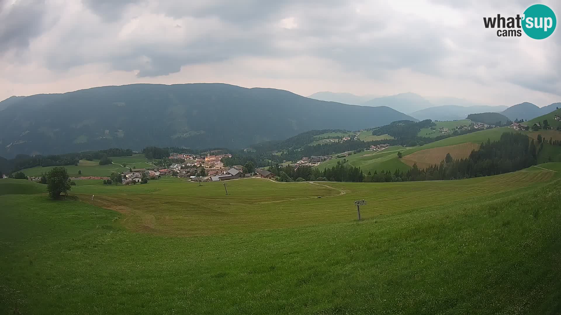 Webcam Terenten (1210m) – Vista en vivo del Valle de Pusteria