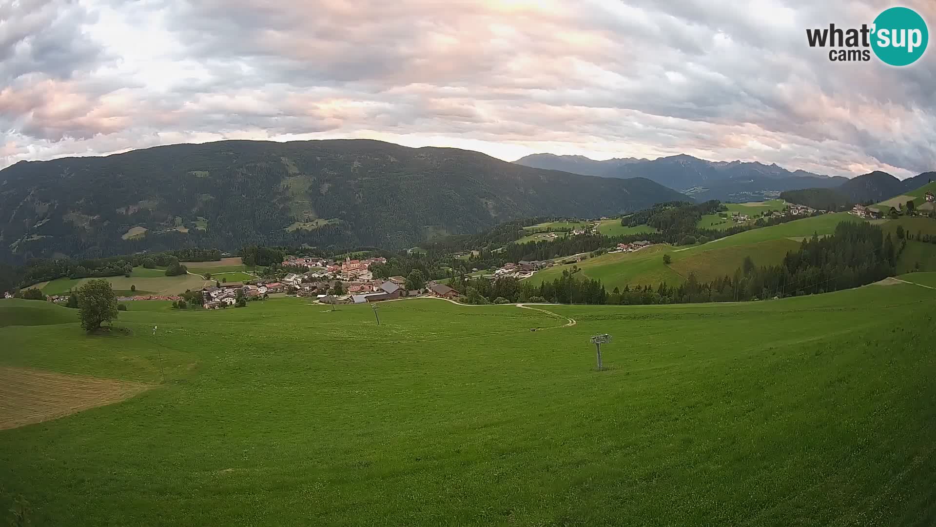 Web kamera Terenten (1210m) – Pogled uživo na Dolinu Pusteria