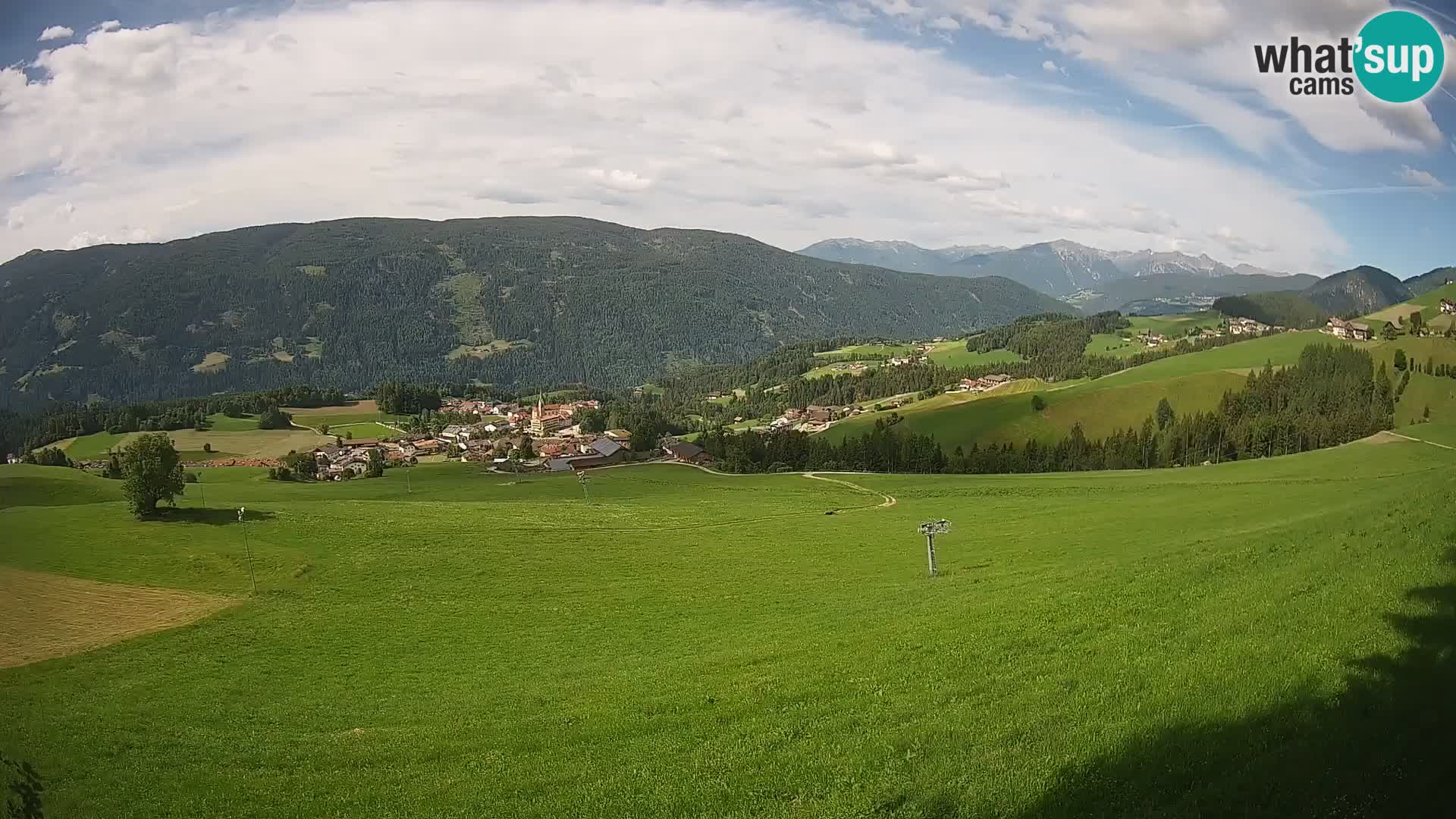 Web kamera Terenten (1210m) – Pogled uživo na Dolinu Pusteria