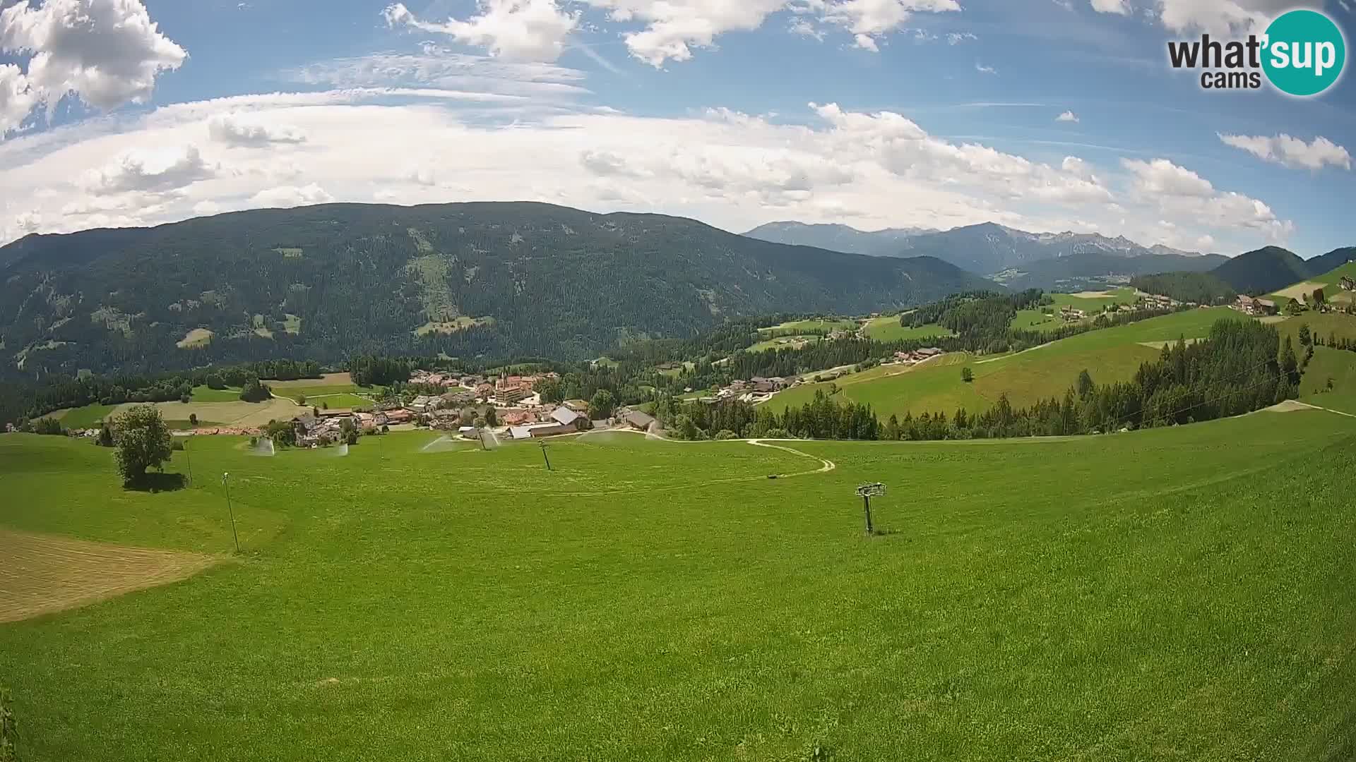 Web kamera Terenten (1210m) – Pogled uživo na Dolinu Pusteria