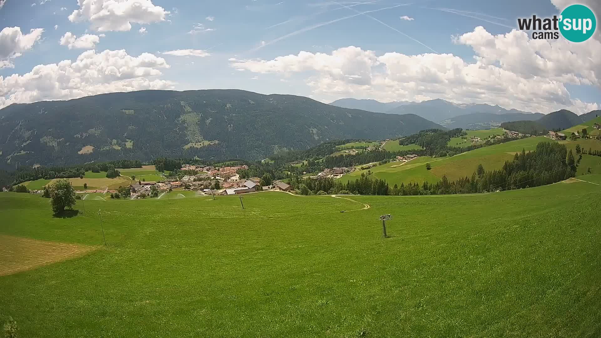 Webcam Terenten (1210m) – Vue en direct sur la Vallée de Pusteria