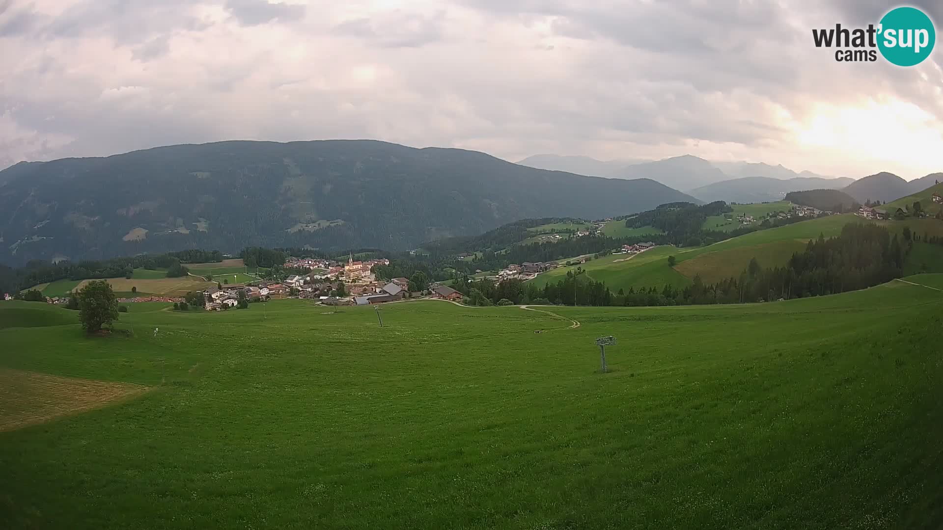 Webcam Terenten (1210m) – Vue en direct sur la Vallée de Pusteria