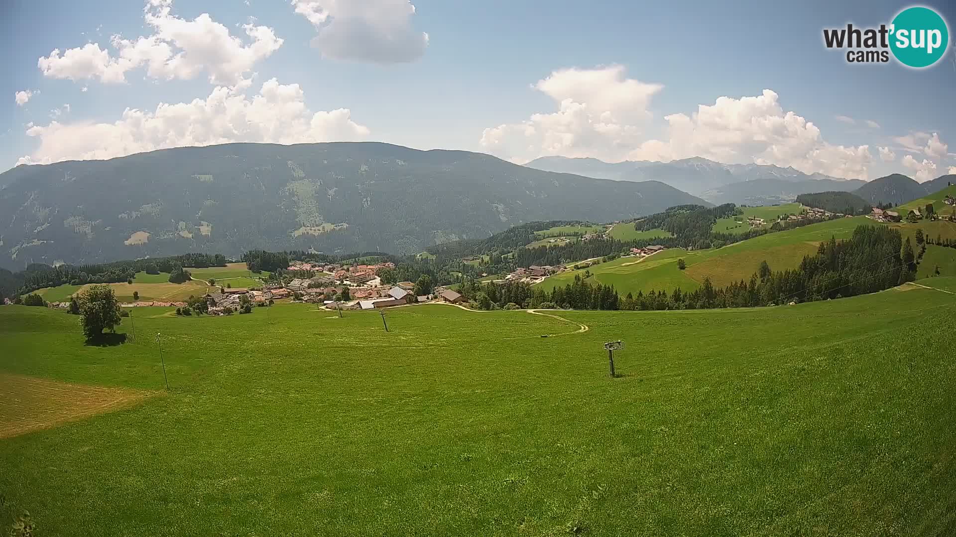 Webcam Terenten (1210m) – Vista en vivo del Valle de Pusteria