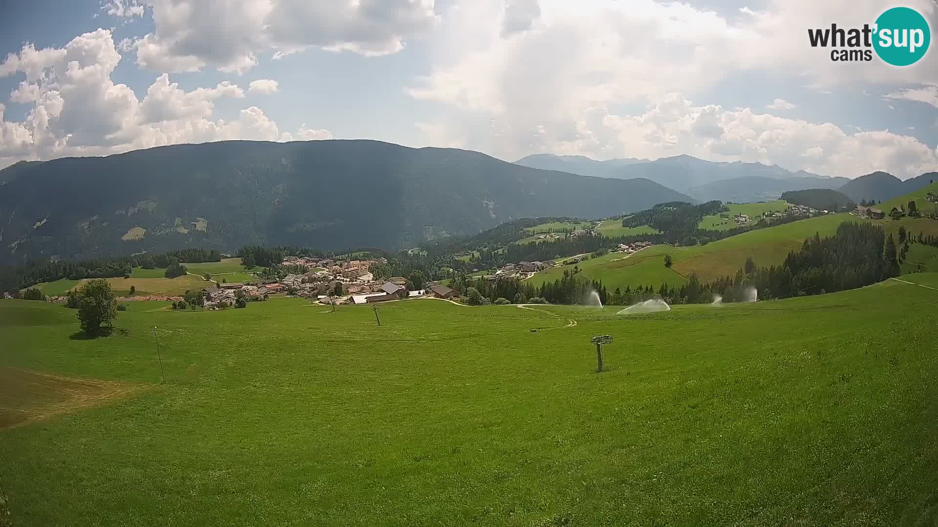 Web kamera Terenten (1210m) – Pogled uživo na Dolinu Pusteria