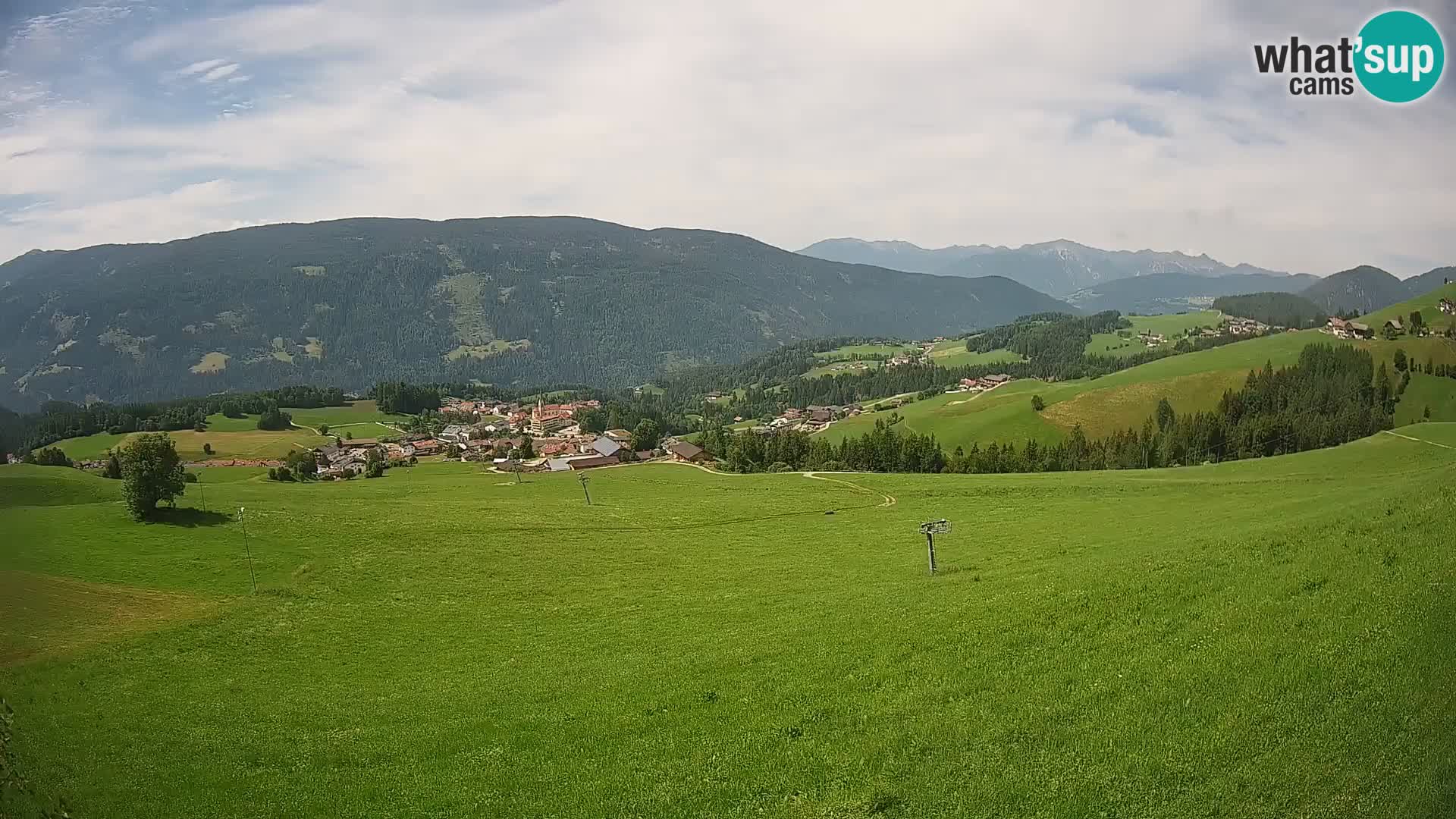 Webcam Terenten (1210m) – Vista en vivo del Valle de Pusteria