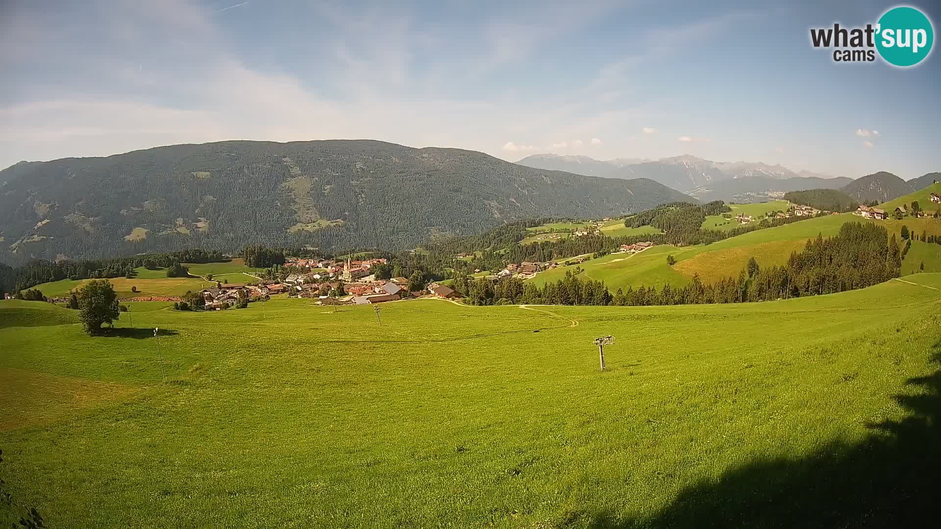 Webcam Terenten (1210m) – Vista en vivo del Valle de Pusteria