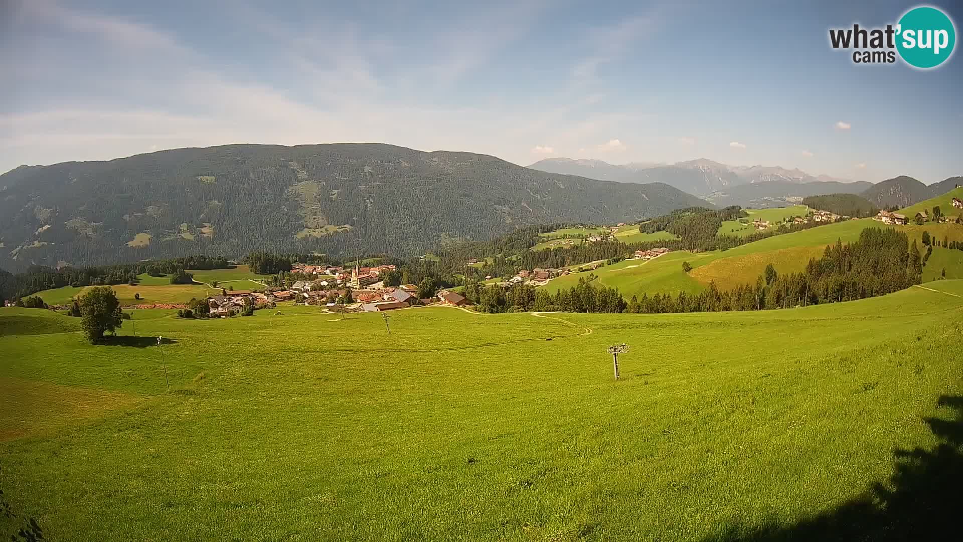 Webcam Terenten (1210m) – Vista en vivo del Valle de Pusteria