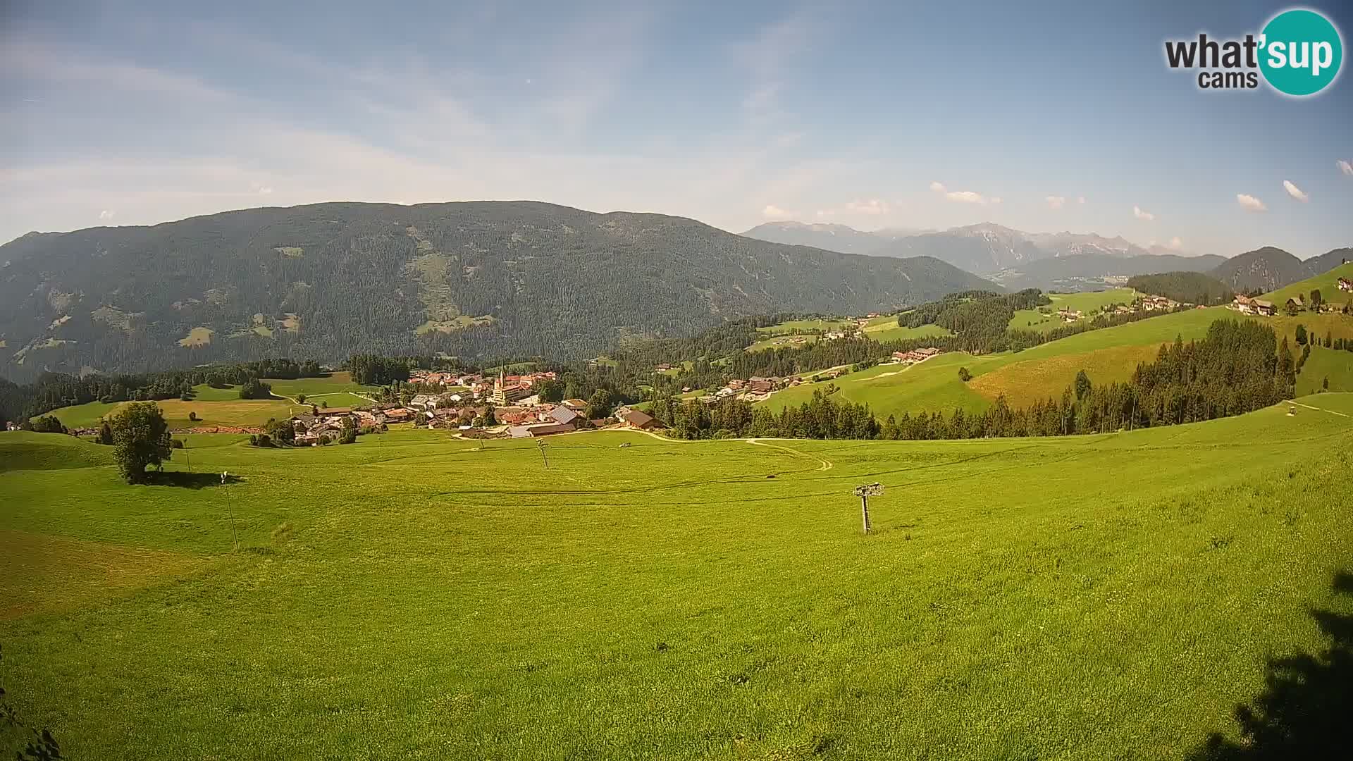 Spletna kamera Terenten (1210m) – Pogled v živo na dolino Pusteria
