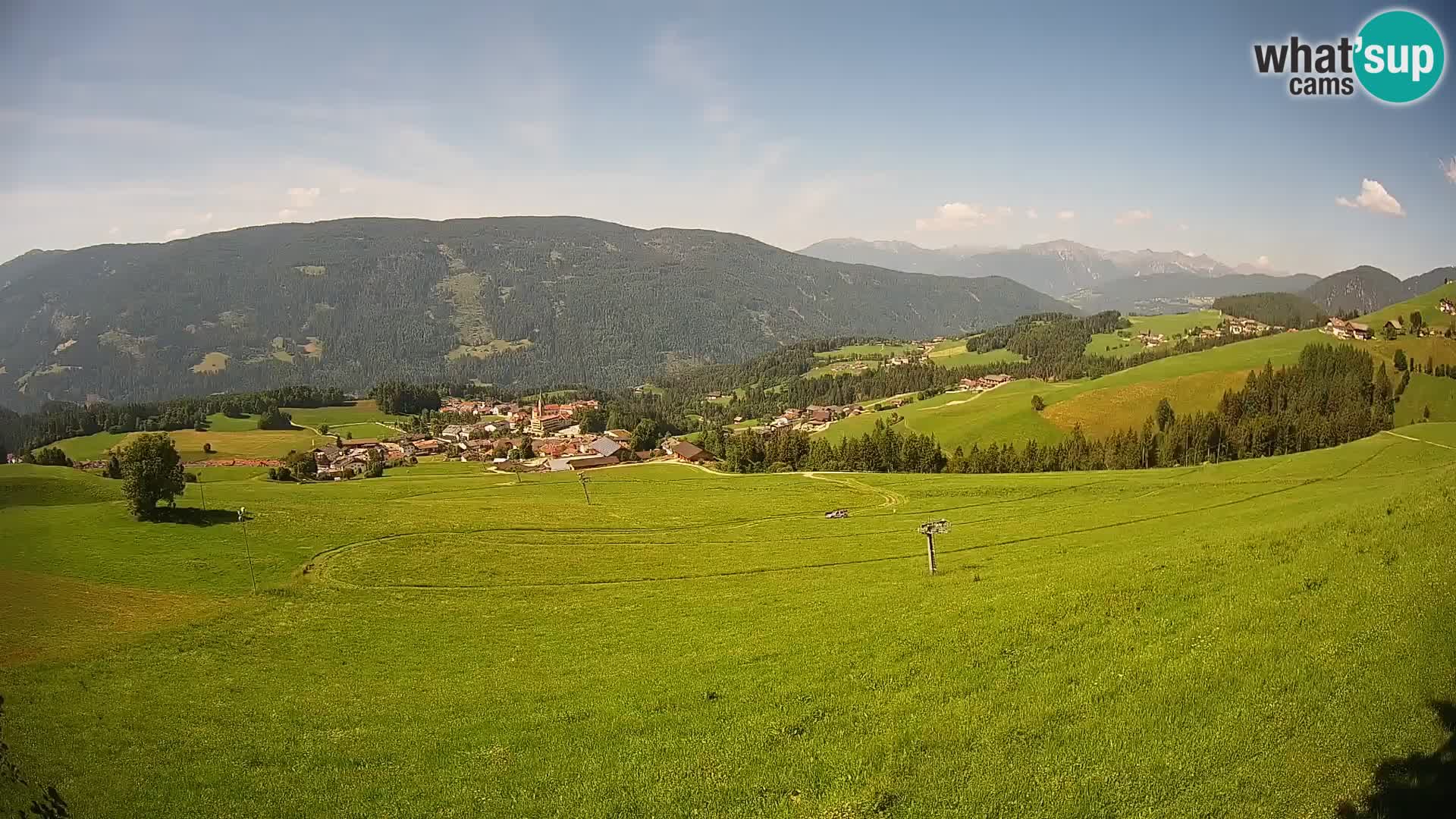 Webcam Terenten (1210m) – Vue en direct sur la Vallée de Pusteria