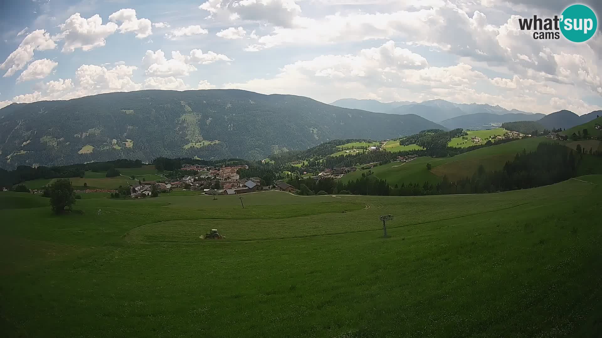 Web kamera Terenten (1210m) – Pogled uživo na Dolinu Pusteria