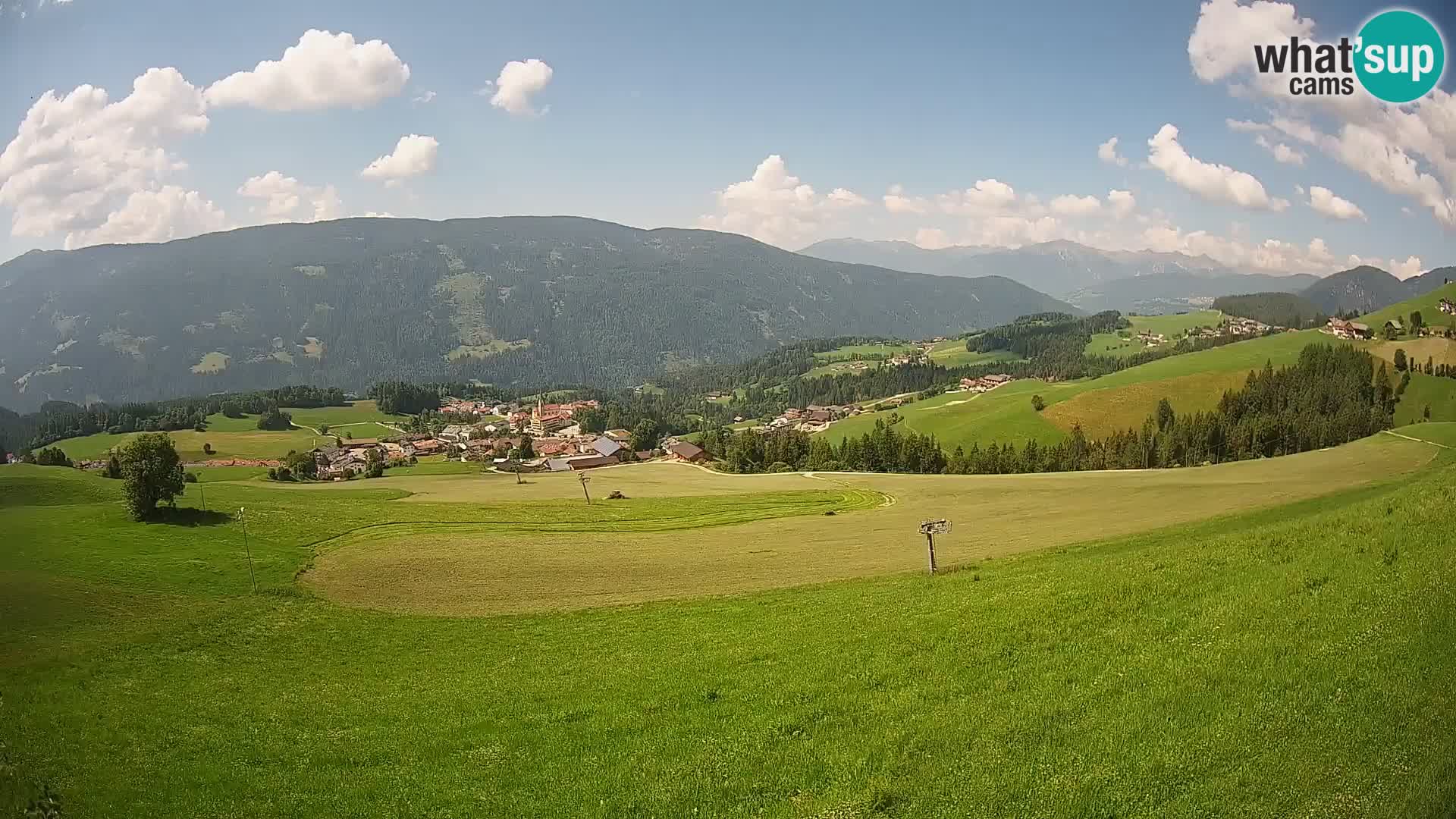 Web kamera Terenten (1210m) – Pogled uživo na Dolinu Pusteria