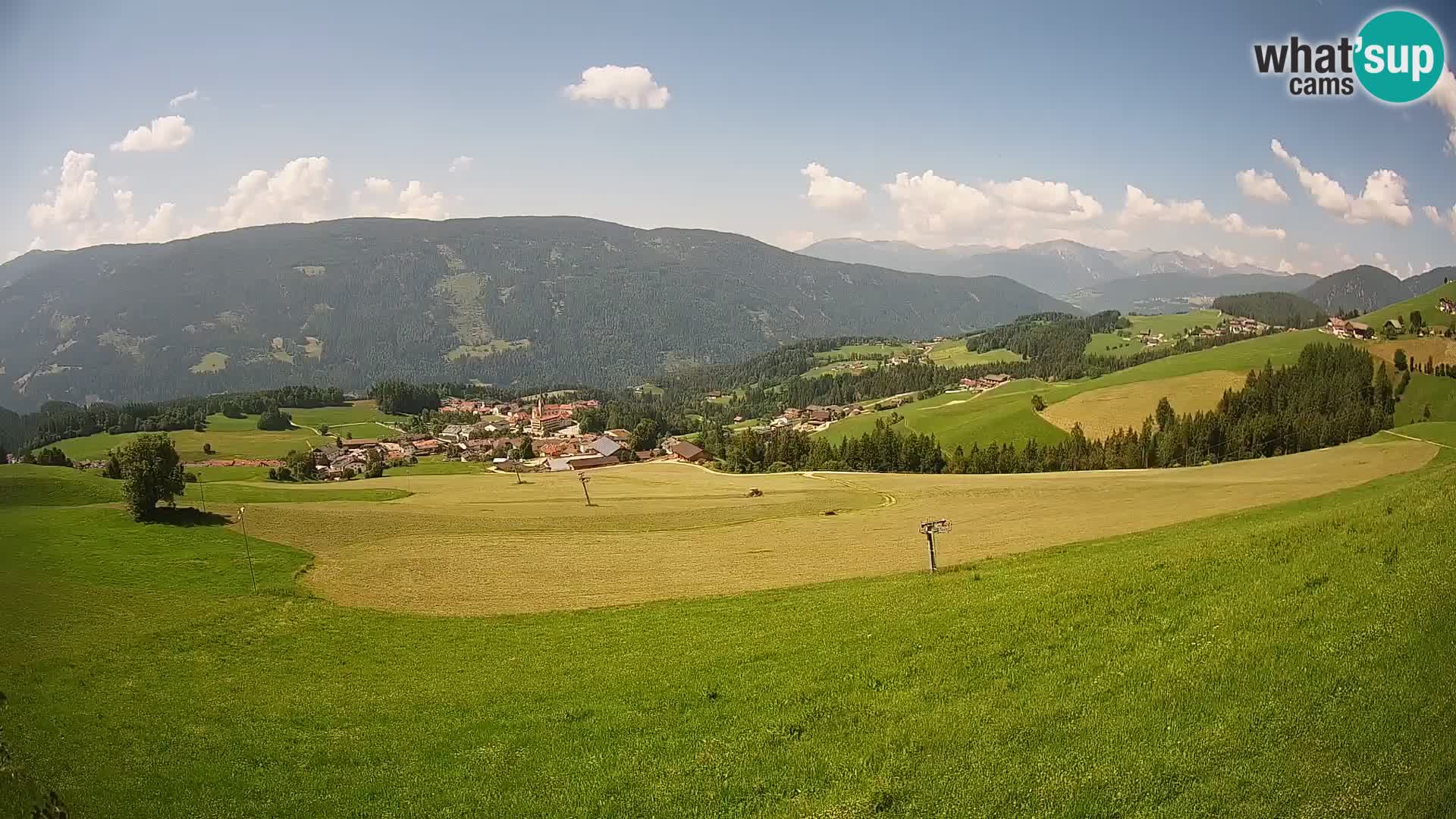 Webcam Terenten (1210m) – Vue en direct sur la Vallée de Pusteria