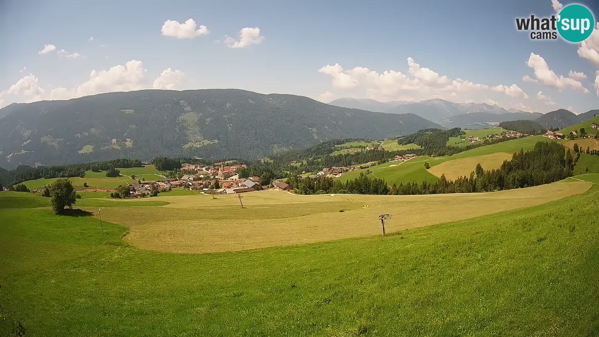 Webcam Terenten (1210m) – Vue en direct sur la Vallée de Pusteria
