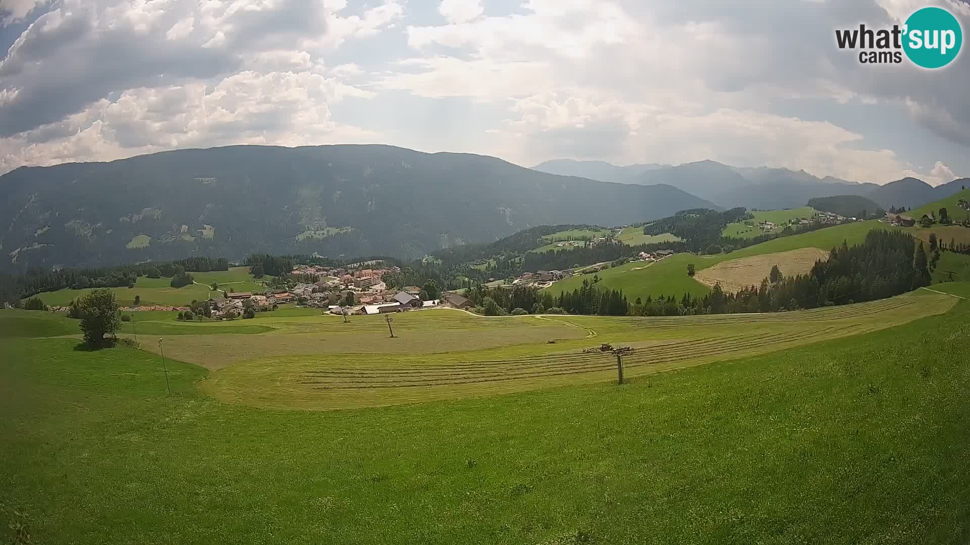 Webcam Terenten (1210m) – Vista en vivo del Valle de Pusteria