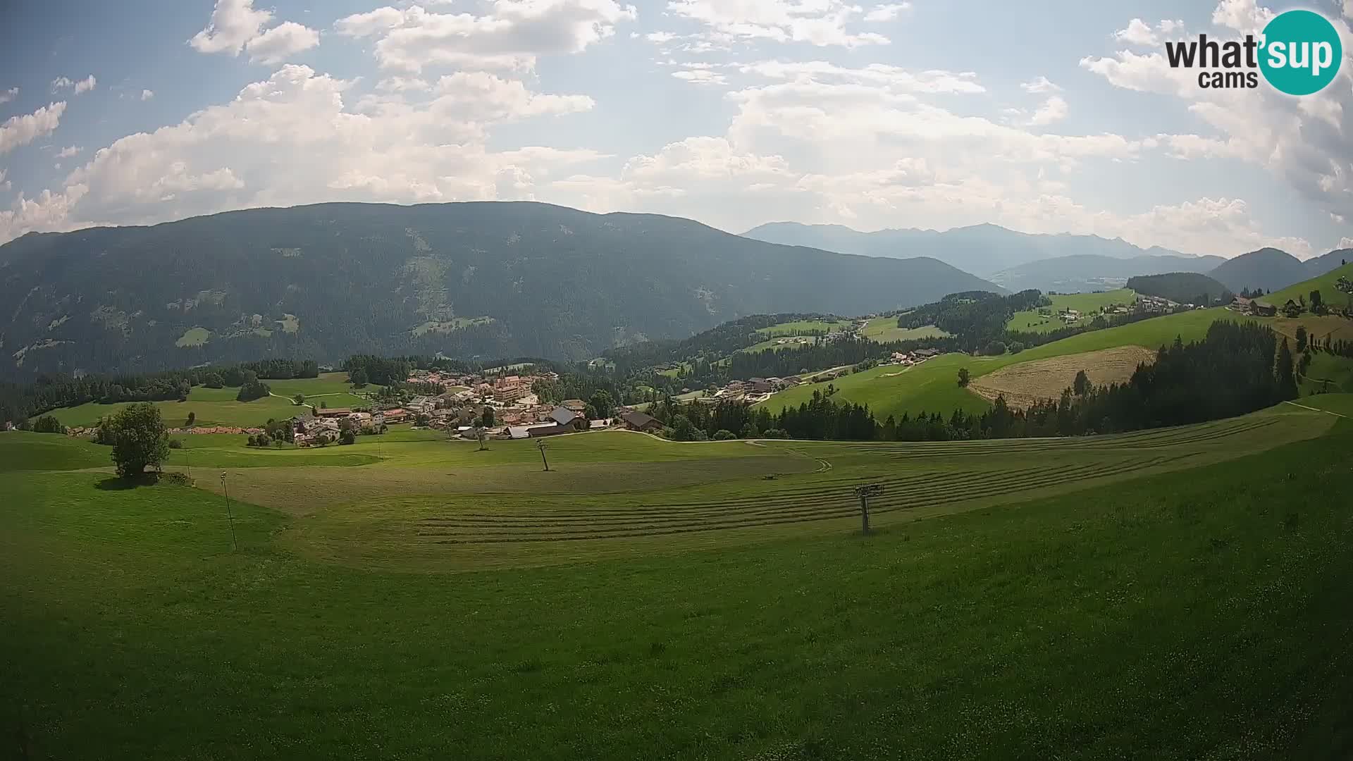 Web kamera Terenten (1210m) – Pogled uživo na Dolinu Pusteria
