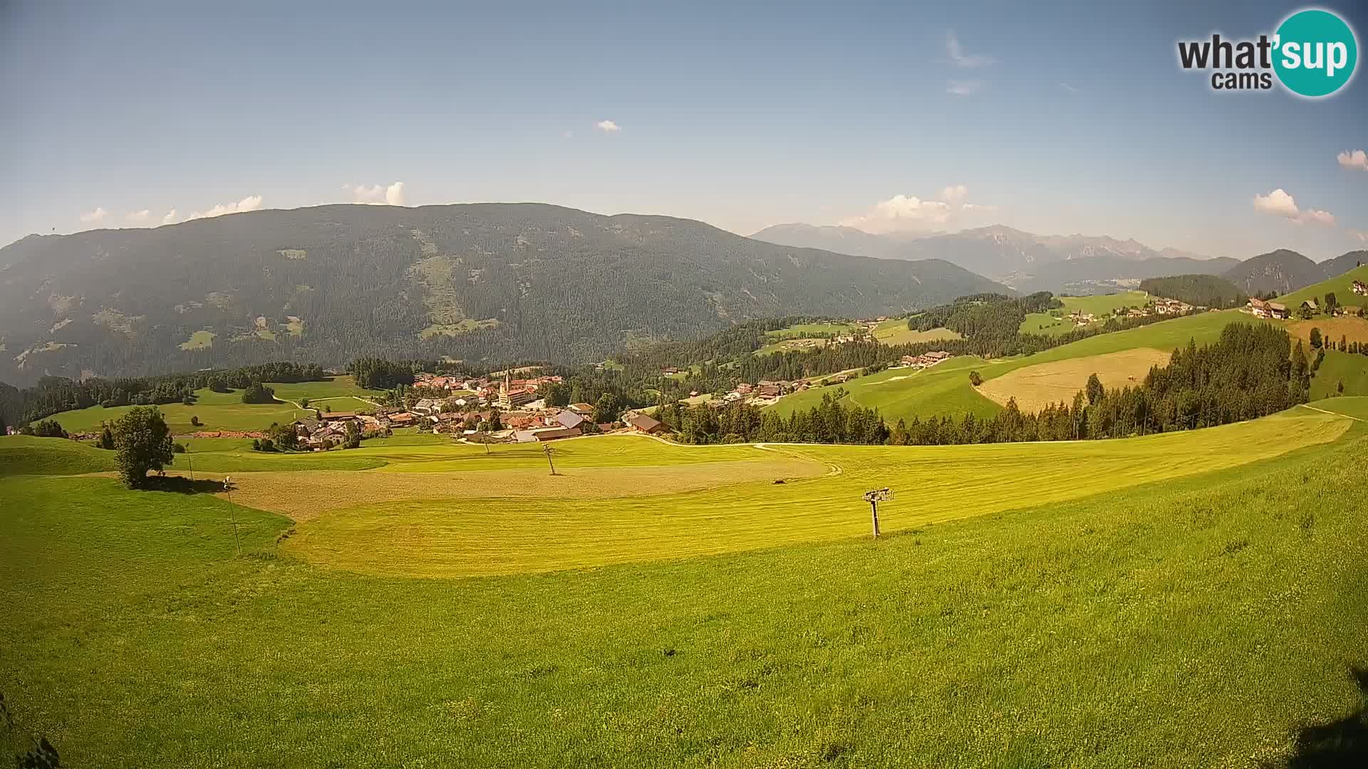 Webcam Terenten (1210m) – Vue en direct sur la Vallée de Pusteria