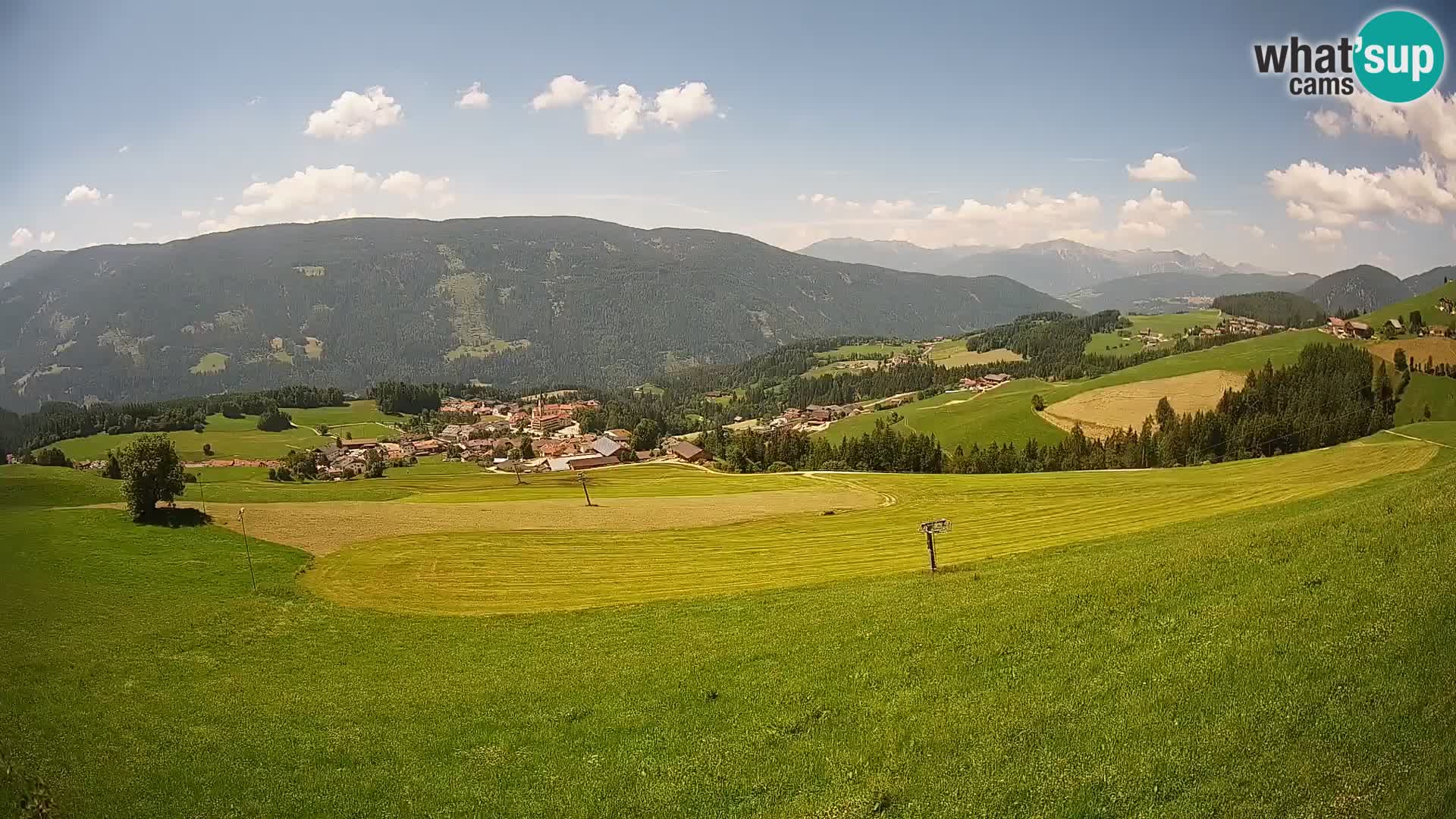 Webcam Terenten (1210m) – Vista en vivo del Valle de Pusteria