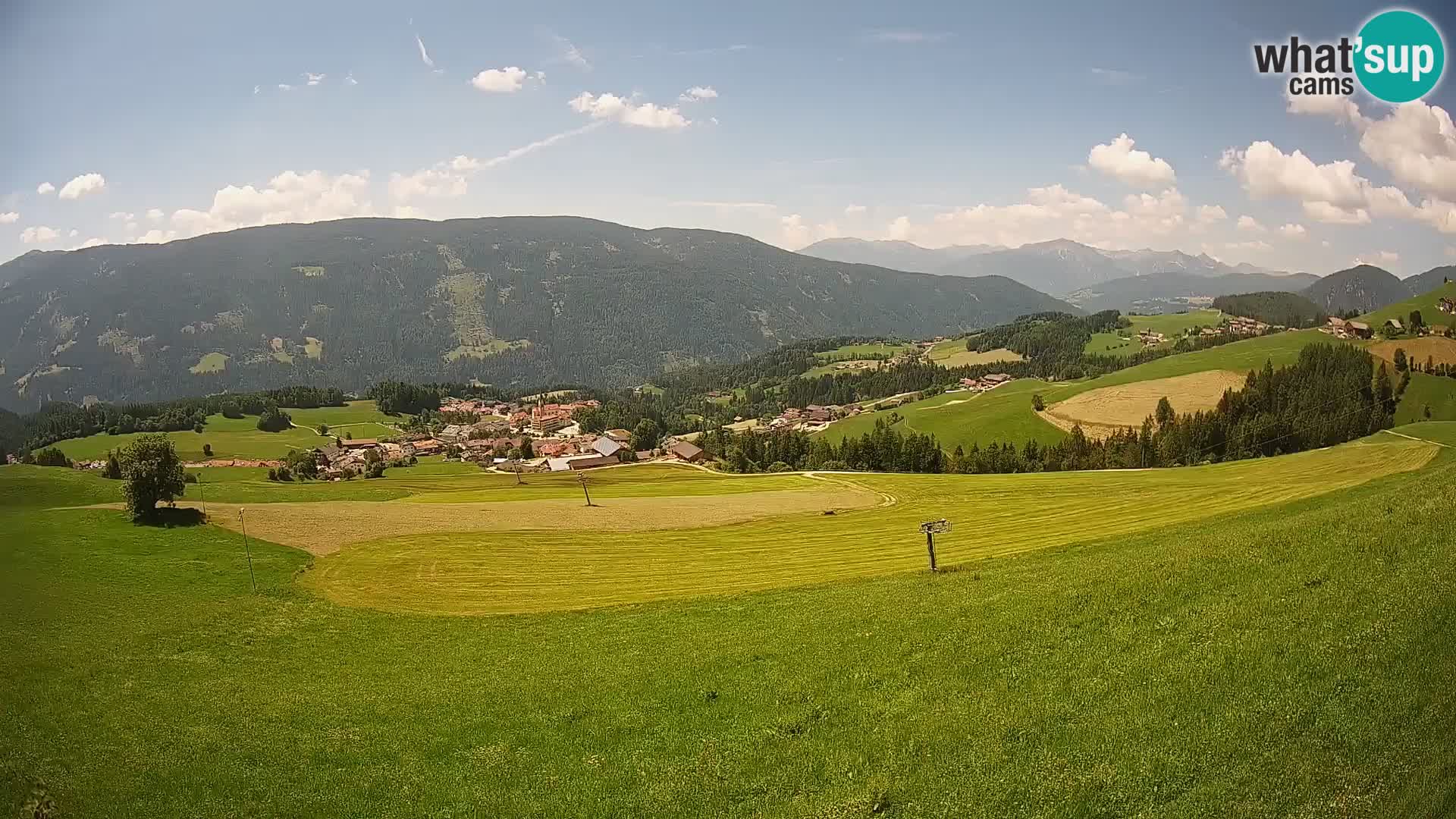 Webcam Terenten (1210m) – Vue en direct sur la Vallée de Pusteria
