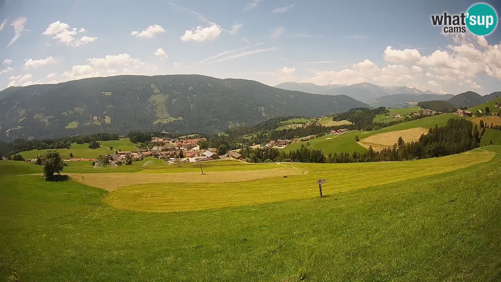 Webcam Terenten (1210m) – Vue en direct sur la Vallée de Pusteria