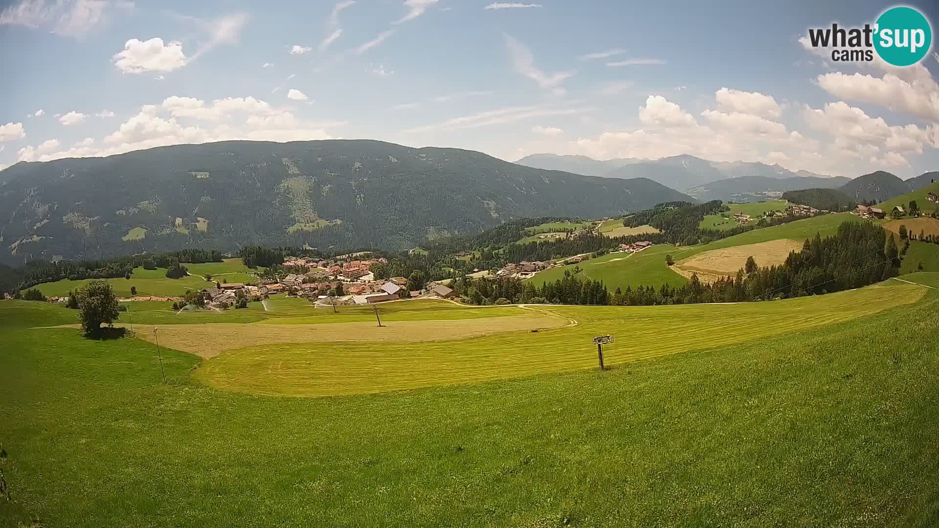 Webcam Terento (1210m) – Vista live sulla Val Pusteria
