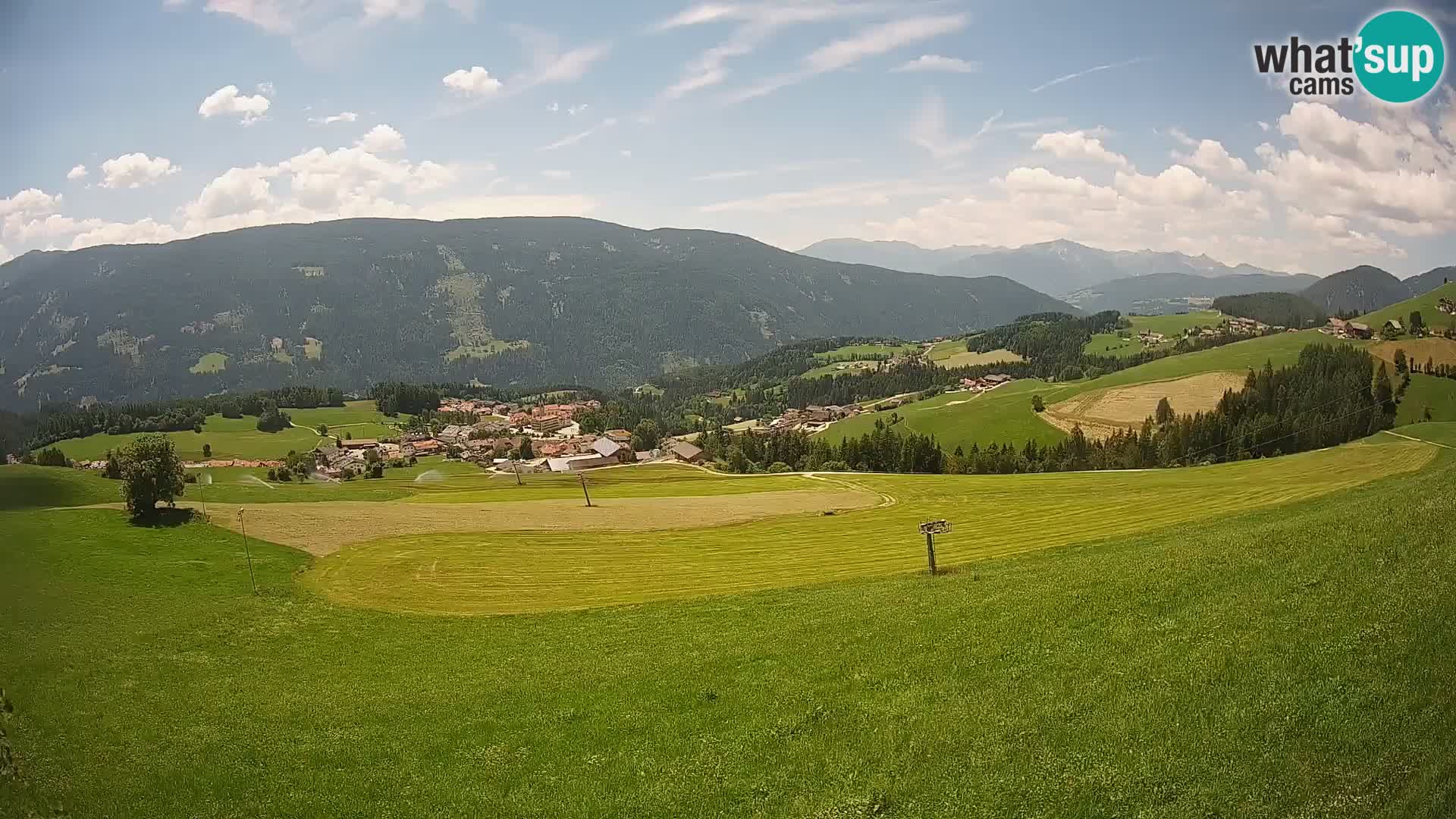 Webcam Terenten (1210m) – Vue en direct sur la Vallée de Pusteria